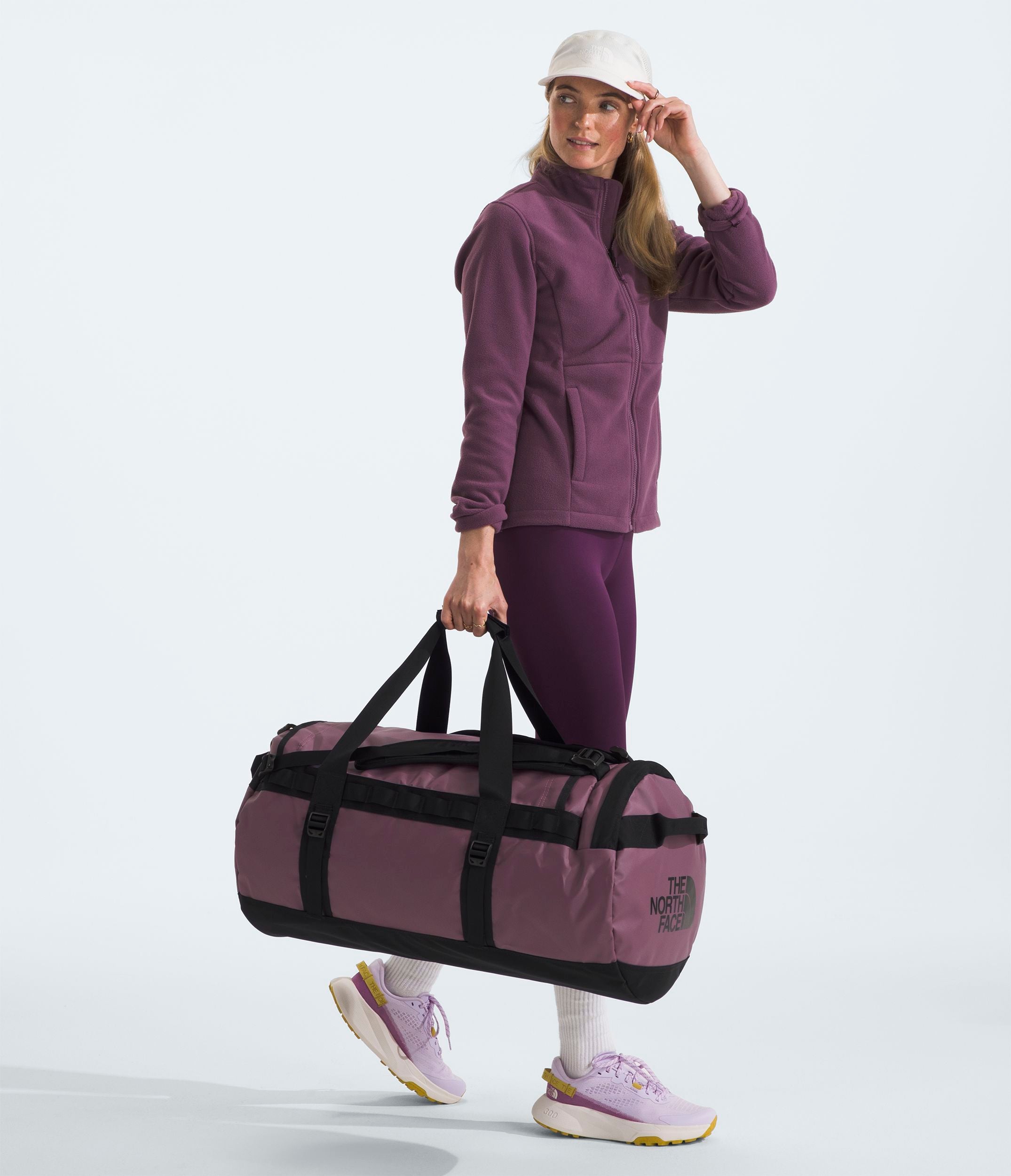 The North Face Base Camp Duffel Bag - Medium Size Travel Duffel for Camping, Hiking & Outdoor Adventures - Water-Resistant Gear Bag for Gym, Work & Weekend Trips