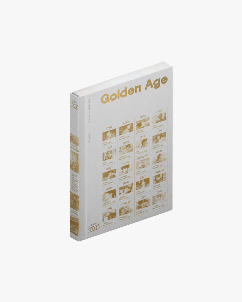 NCT 4th Album [Golden Age] Archiving Version - Random K-Pop CD + Photobook | Perfect for K-Pop Collectors & Gift for NCT Fans