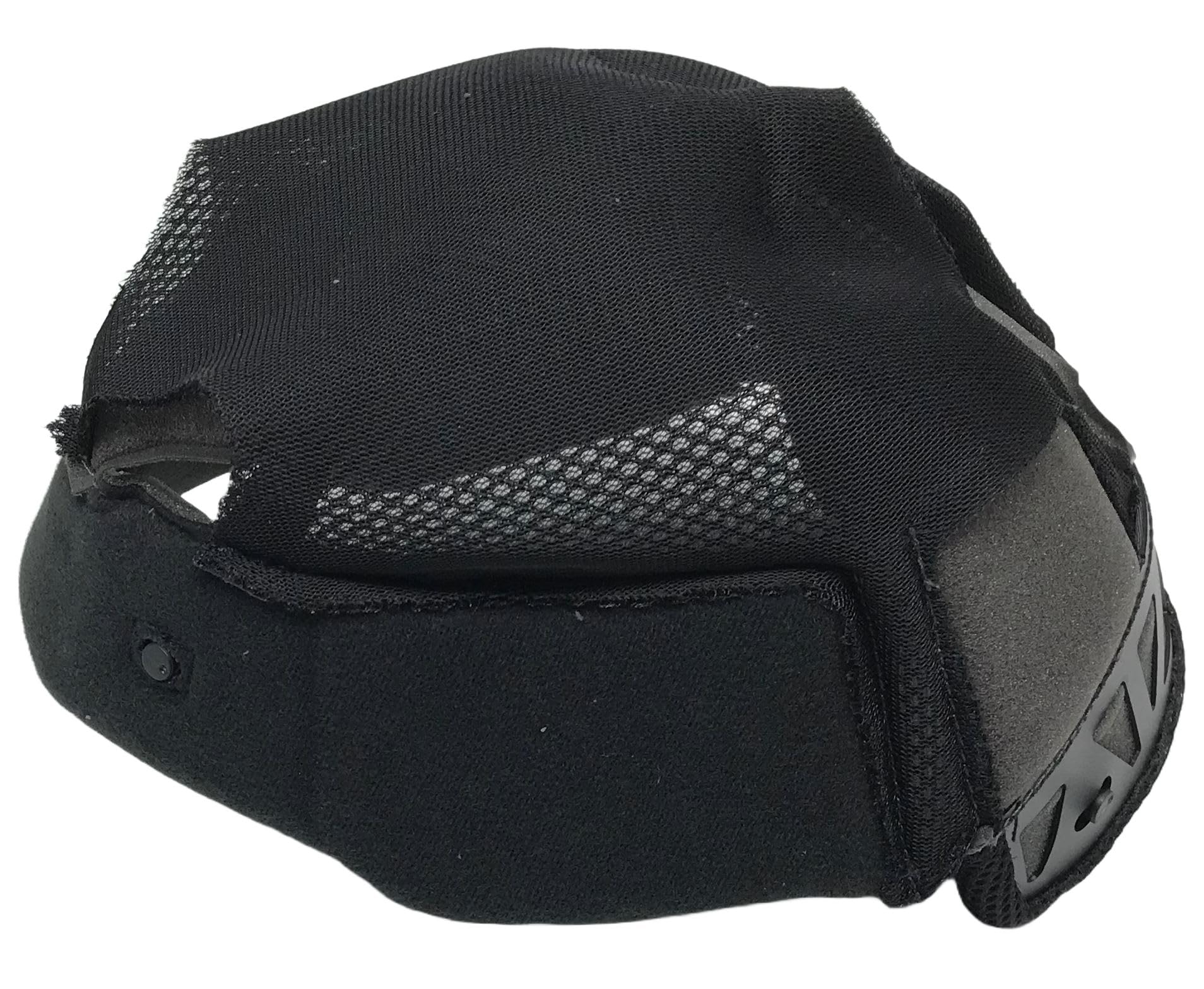 AGV AX9 Helmet Headliner - Street Motorcycle Helmet Accessories (Black, X-Large) | Comfort Upgrade for Long Rides & Urban Commuting