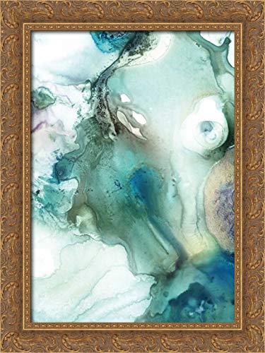 Canvas Art in a Gold Ornate Wood Frame