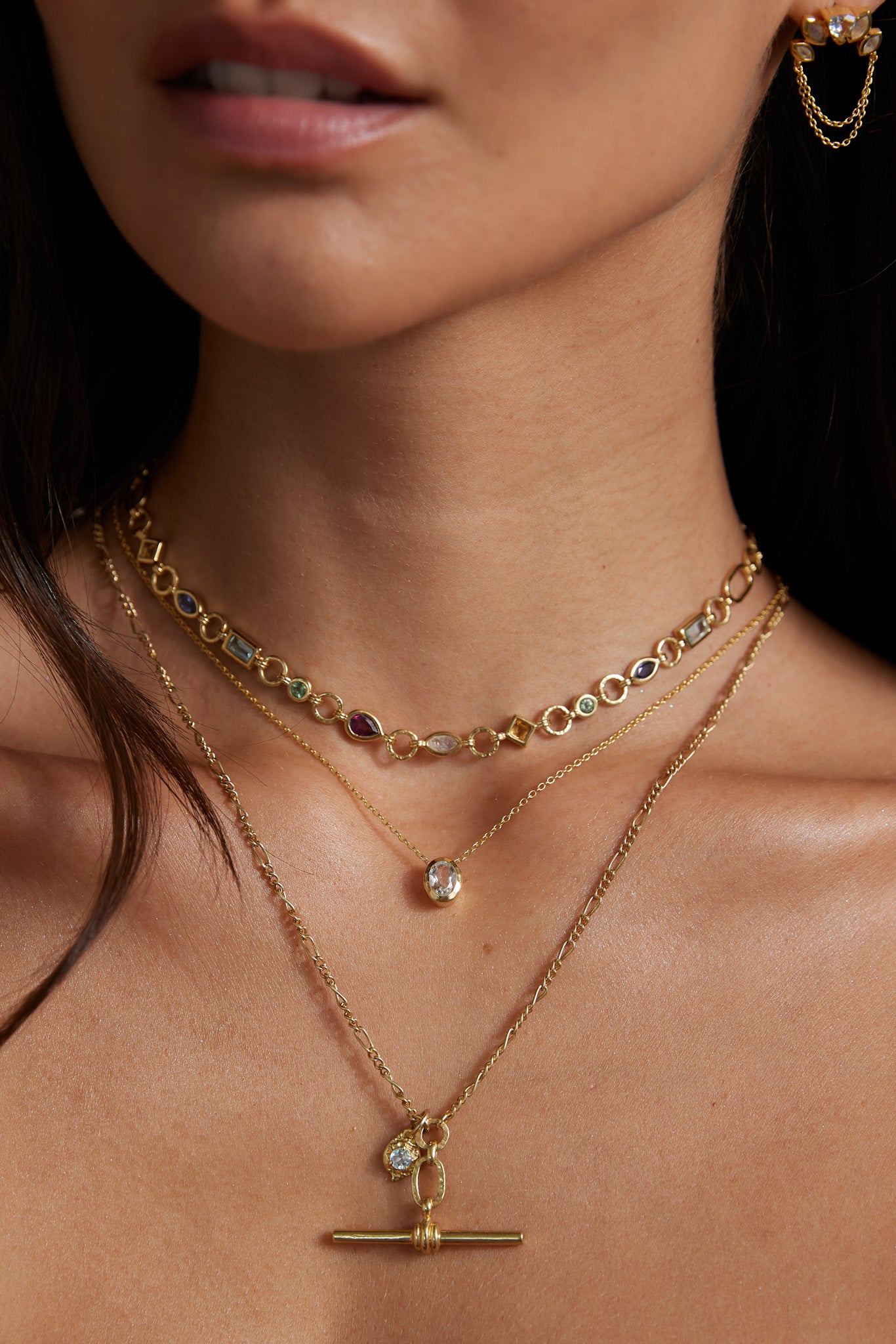 Calypso Gold Necklace for Women - Elegant 14K Solid Gold Pendant Necklace - Perfect for Everyday Wear, Gifts & Special Occasions