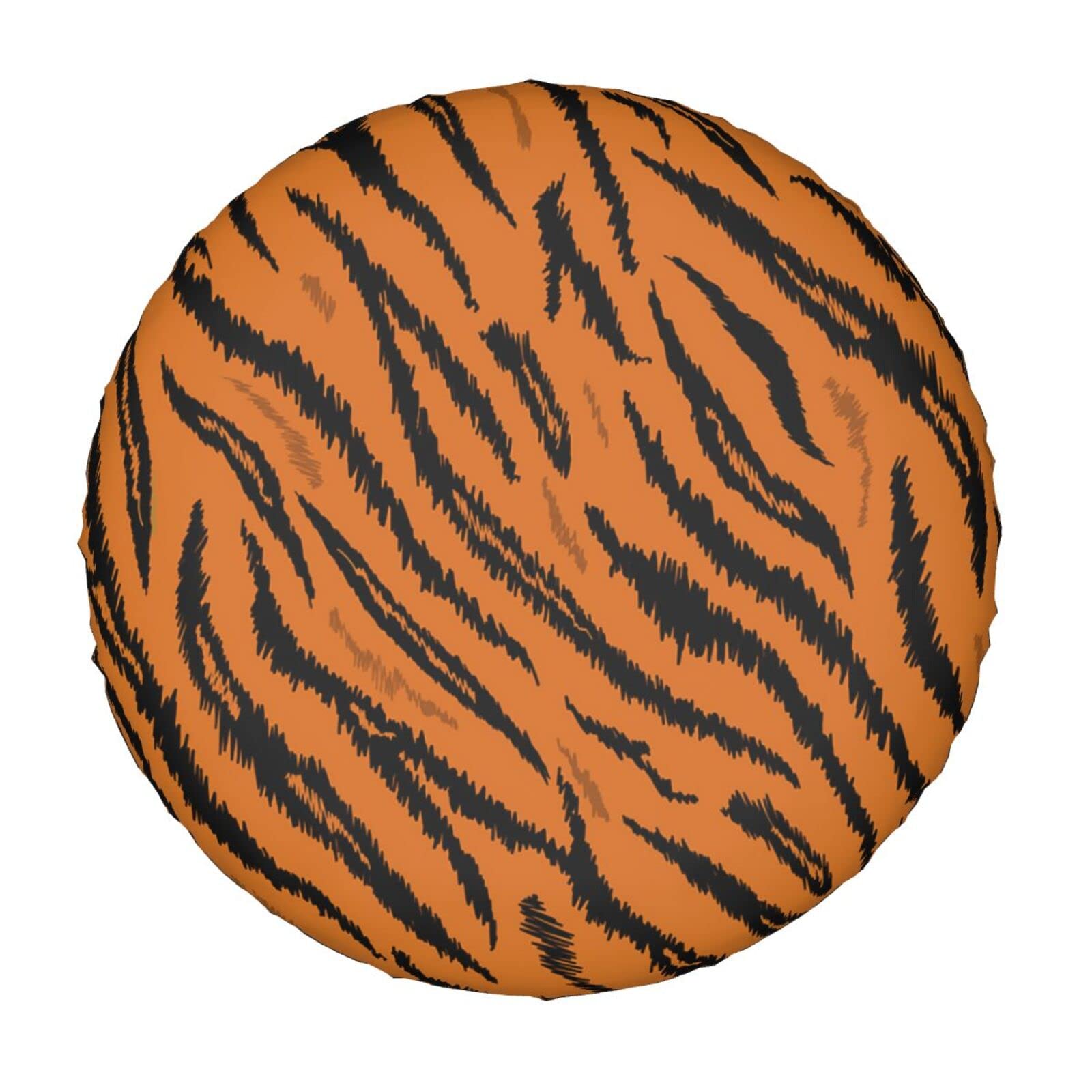 Waterproof Dust-Proof 16 Inch Spare Tire Cover for Jeep, RV, Trailer, SUV & Camper - Durable Wheel Protector with Tiger Skin Design | Perfect for Off-Road Adventures & Vehicle Protection