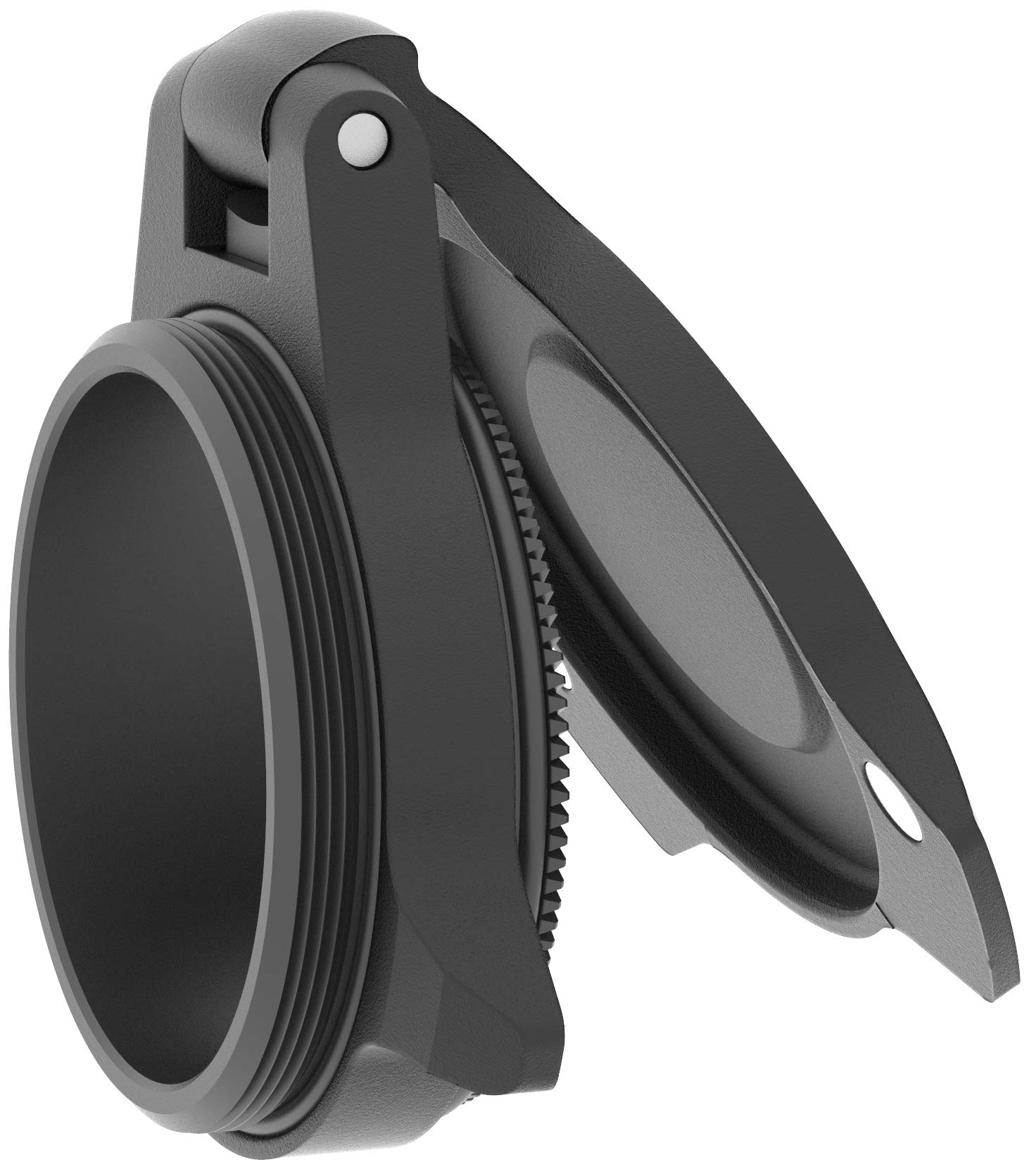Leupold Alumina Flip Back Lens Cover - 20mm Scope Lens Protector for Rifles & Binoculars - Durable & Lightweight for Hunting & Outdoor Adventures