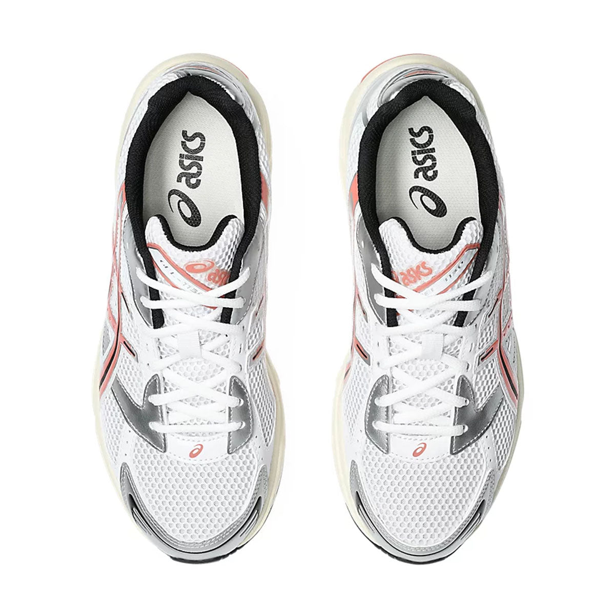 GEL 1130 'White Desert Red' Running Shoes - Lightweight Comfort for Men & Women - Perfect for Jogging, Gym Workouts & Daily Wear