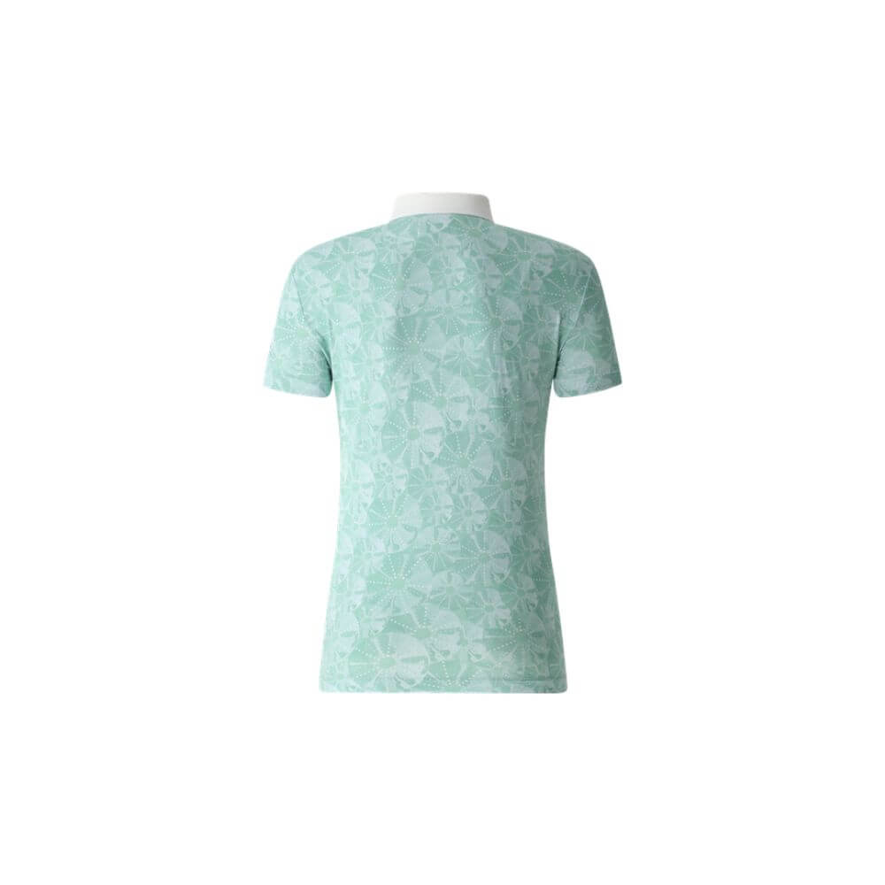 APSIK Lightweight Sunblock Printed Polo Shirt for Men - UPF 50+ UV Protection, Quick-Dry & Breathable - Perfect for Golf, Tennis, Beach & Outdoor Activities (Final Sale)