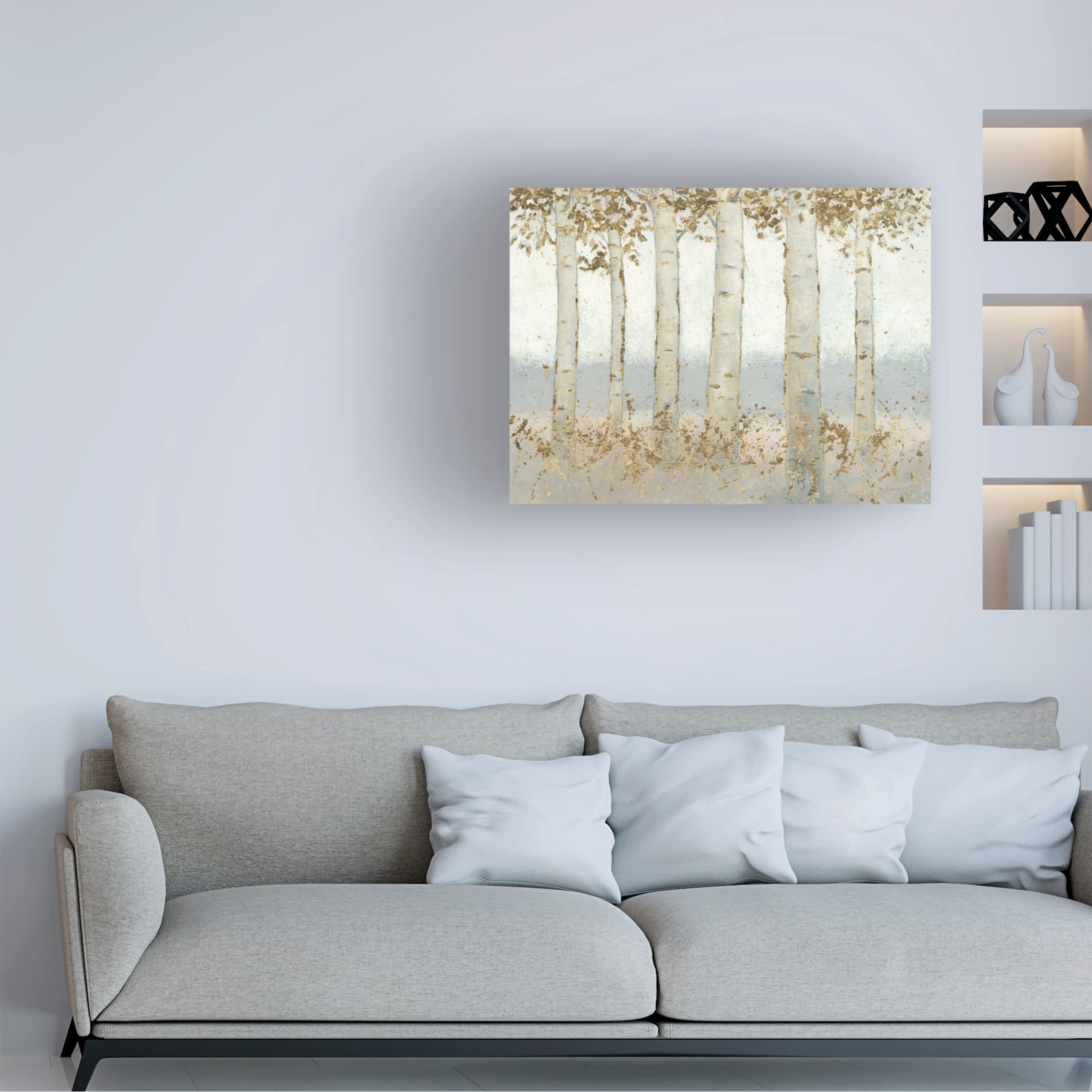 Floating Butterfly IV Canvas Wall Art by Debra Van Swearingen - Handmade Butterfly Painting for Living Room, Bedroom & Office Decor