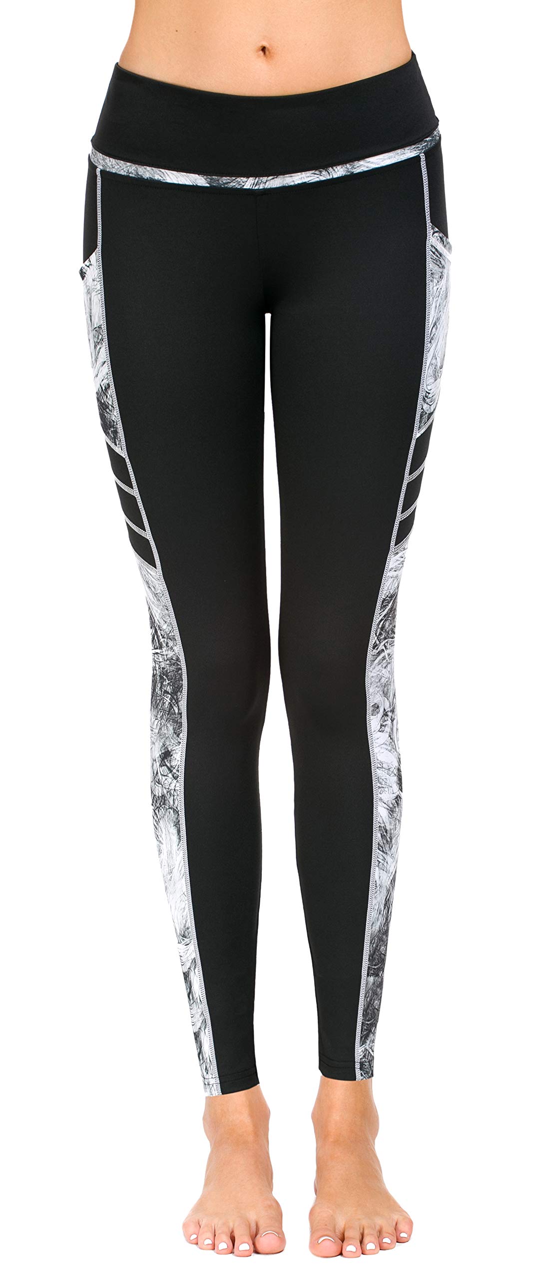 Munvot Women's High Waisted Yoga Pants with Tummy Control - Workout Leggings for Running, Gym & Lounge - Comfortable Athletic Pants for Women