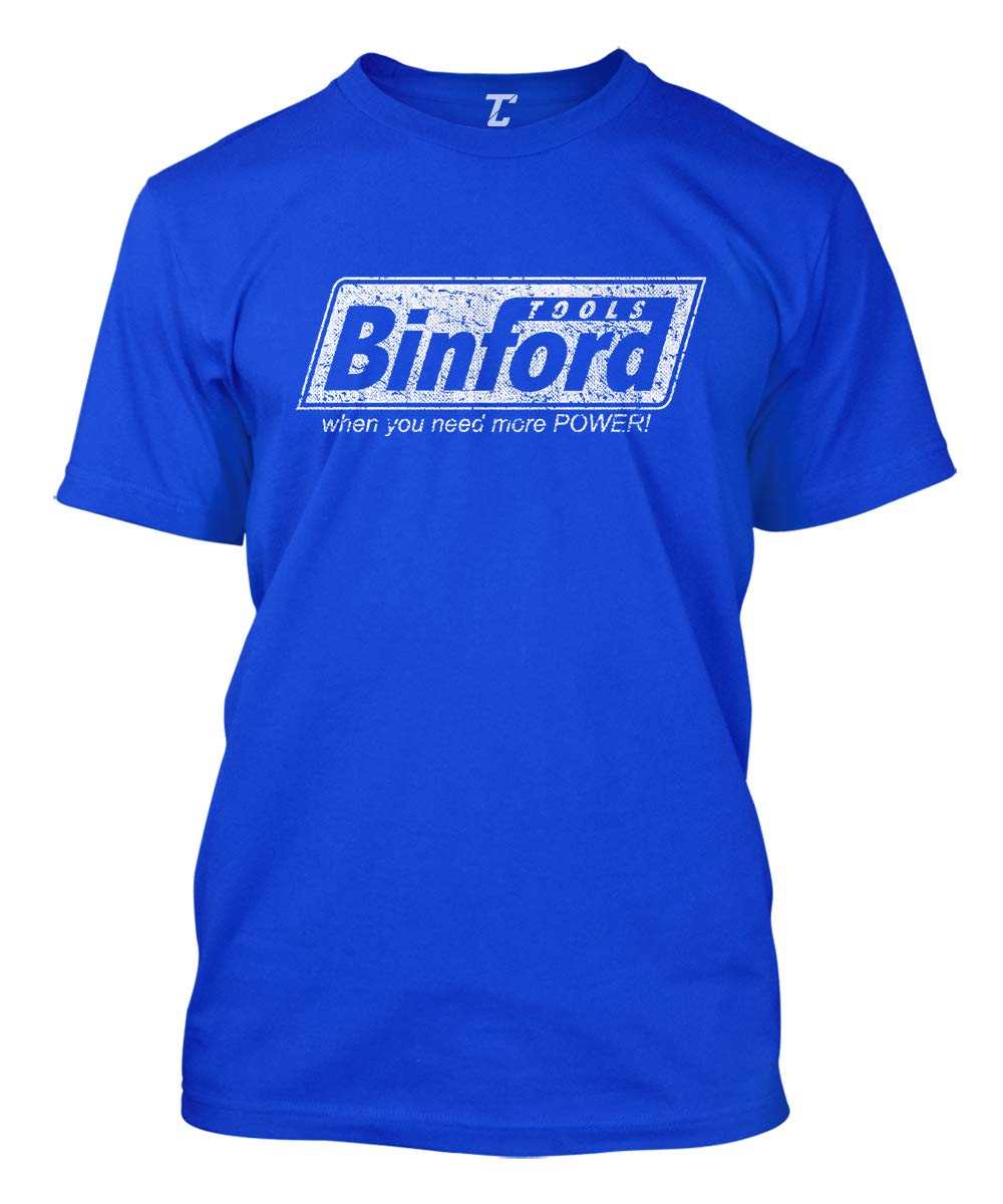 Binford Tools Repairman Handyman Men's T-Shirt - Durable Workwear for DIY Projects & Home Repairs | Perfect for Construction Workers & Tool Enthusiasts