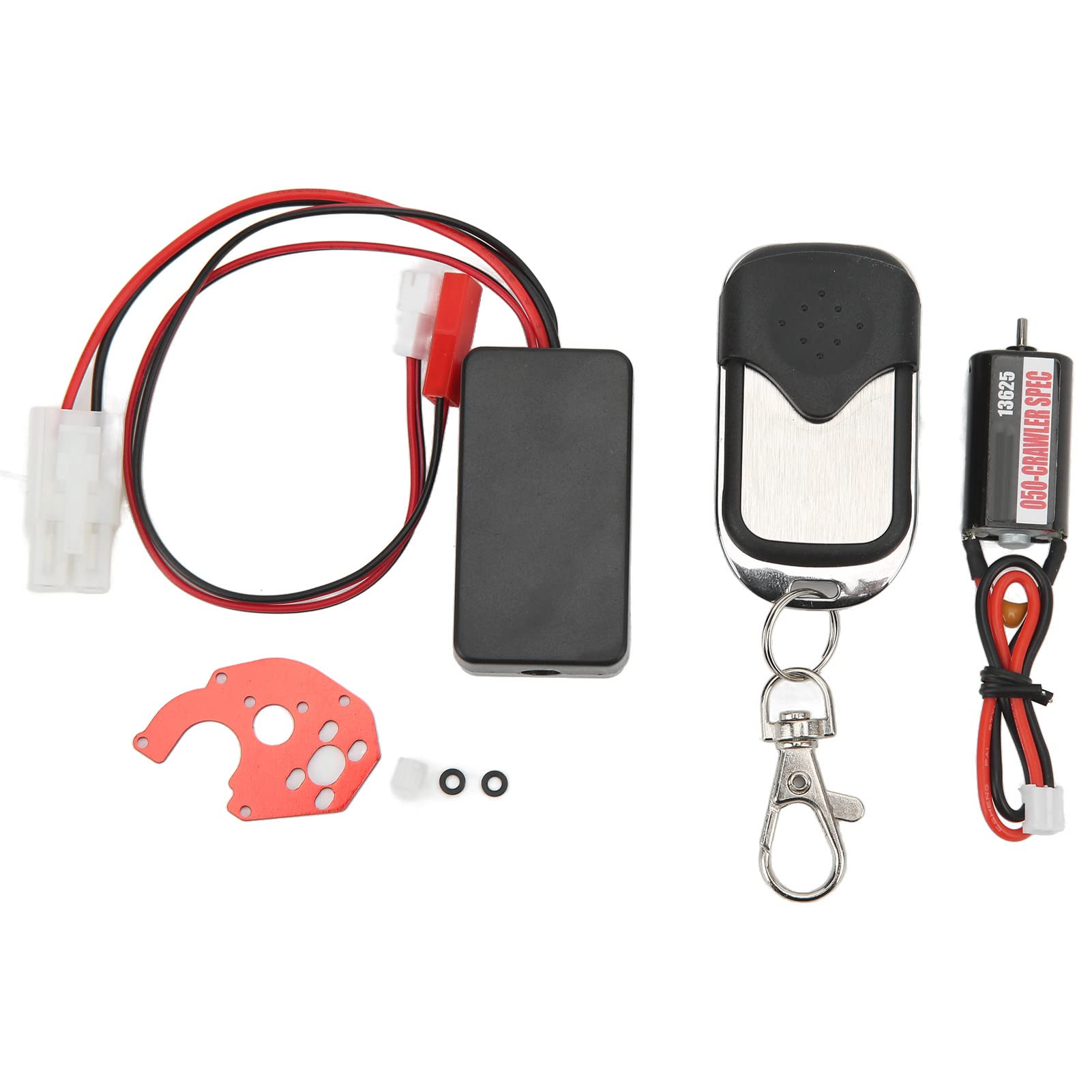 Alomejor 60T Bushed Motor - Low Friction High Torsion RC Motor with Remote Control for DIY Toy Car Modification | Perfect for RC Cars, Trucks & Crawlers