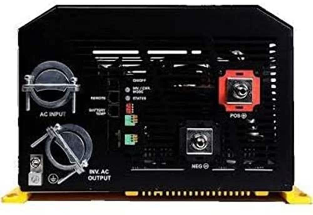 GoPower 3000W 12V Pure Sine Wave Power Inverter Charger for RVs, Boats & Off-Grid Living - Reliable AC Power Supply for Camping, Road Trips & Emergency Backup