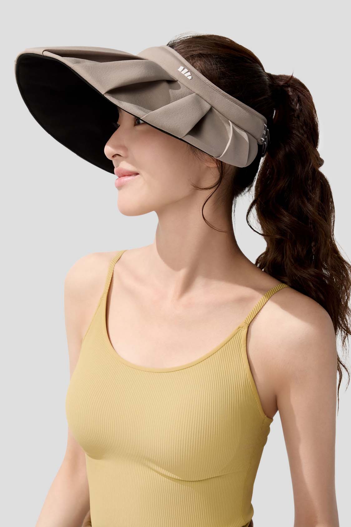 UPF 100+ Pleated Women's Sun Hat for Outdoor Activities - Beach, Hiking & Gardening Shell Hat for UV Protection