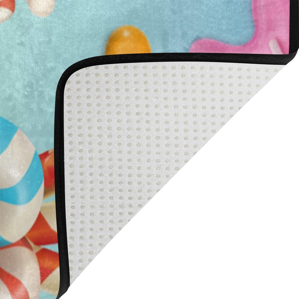 Sweet Candy Land Area Rug 4'10