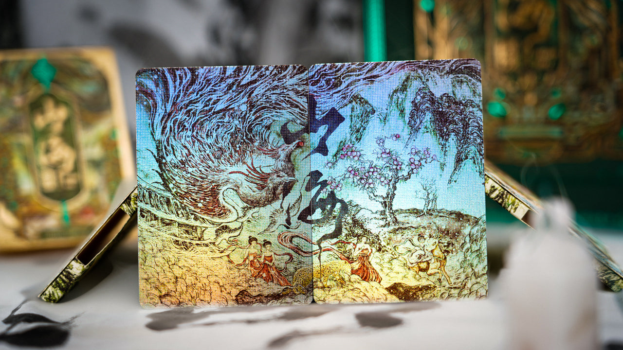 Ark Playing Cards - Premium ShanHai Artist Box Set | Collectible Chinese Art Playing Cards for Poker, Magic Tricks & Cardistry | Perfect Gift for Card Game Lovers