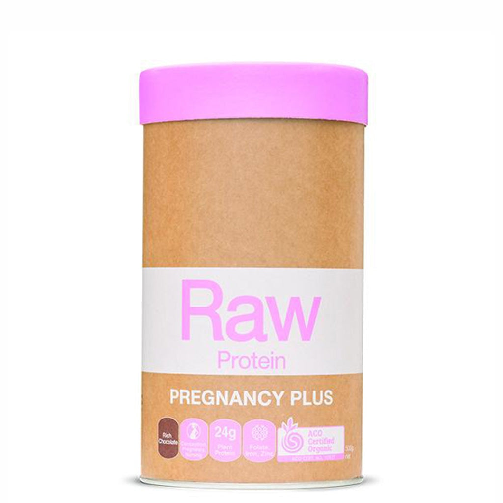 Amazonia Raw Pregnancy Plus Prenatal Vitamins - Organic & Natural Supplements for Expecting Moms - Supports Healthy Pregnancy, Fetal Development & Maternal Wellness (60 Capsules) - Ideal for Morning Sickness Relief & Nutrient Boost During Pregnancy