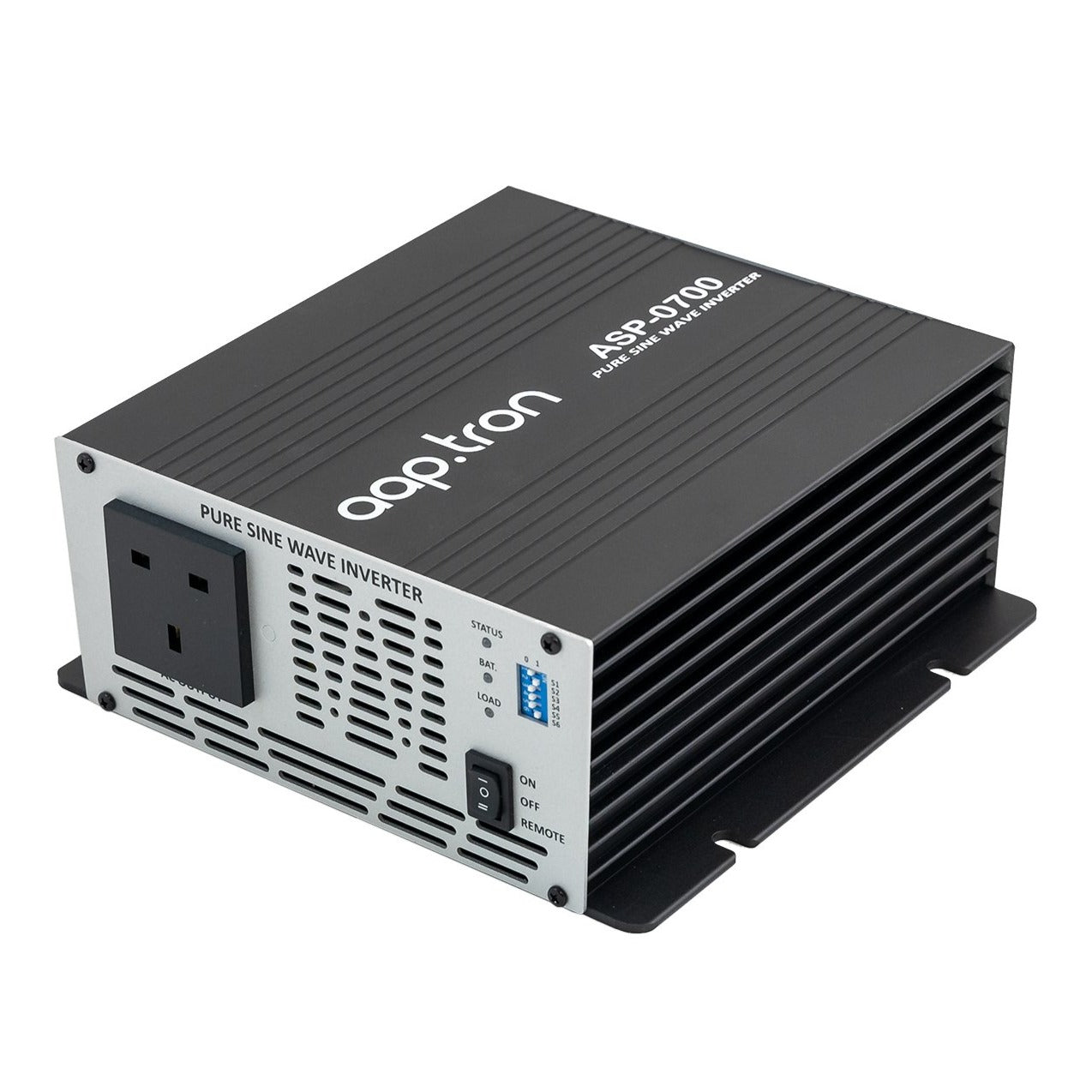 12V 700W Pure Sine Wave Power Inverter with UK Socket - Perfect for Caravans, Camping & Off-Grid Power Supply