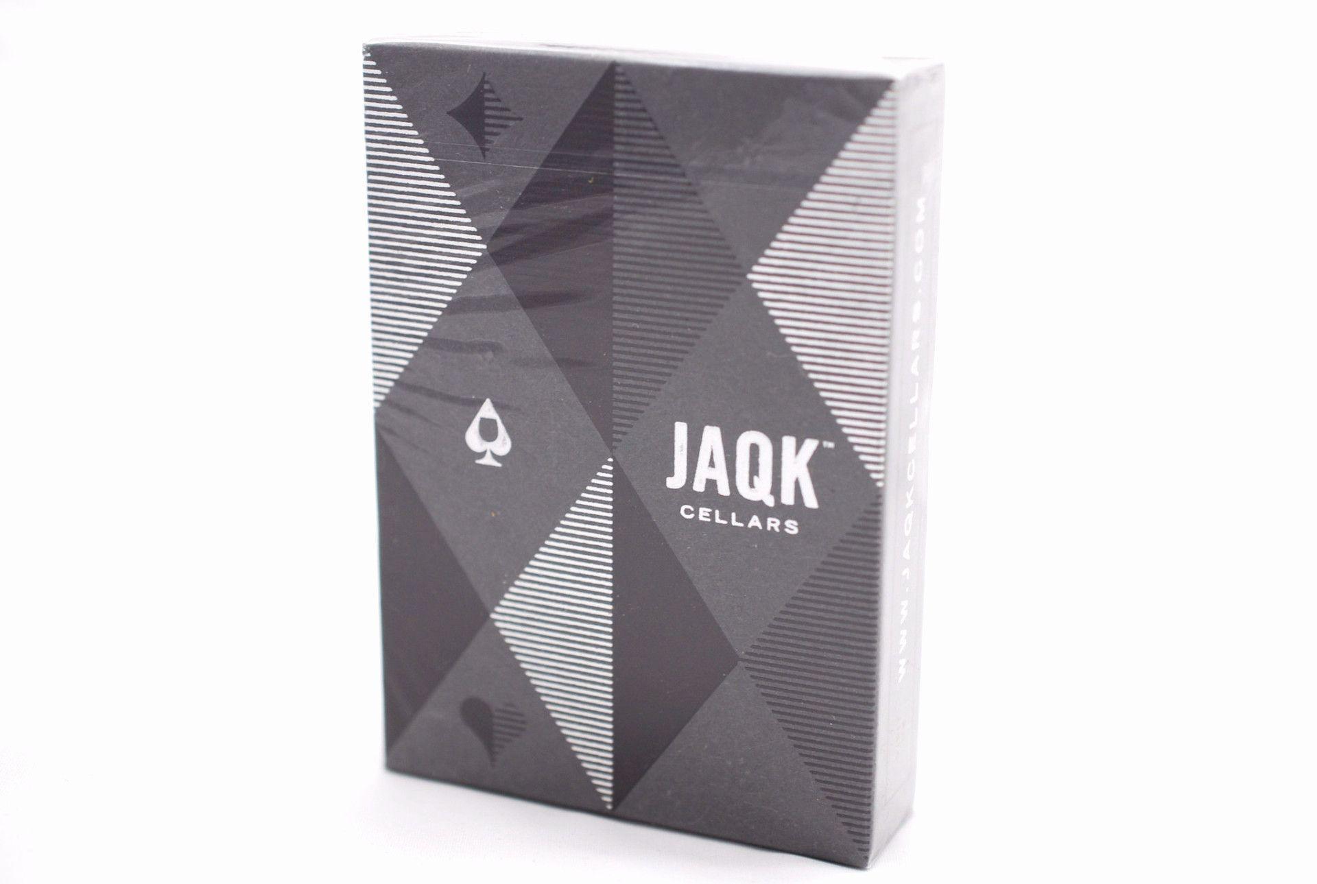 Black Jaqk Playing Cards - Premium Poker Cards for Magic Tricks, Cardistry & Game Nights - Perfect for Professional Magicians, Card Enthusiasts & Home Entertainment