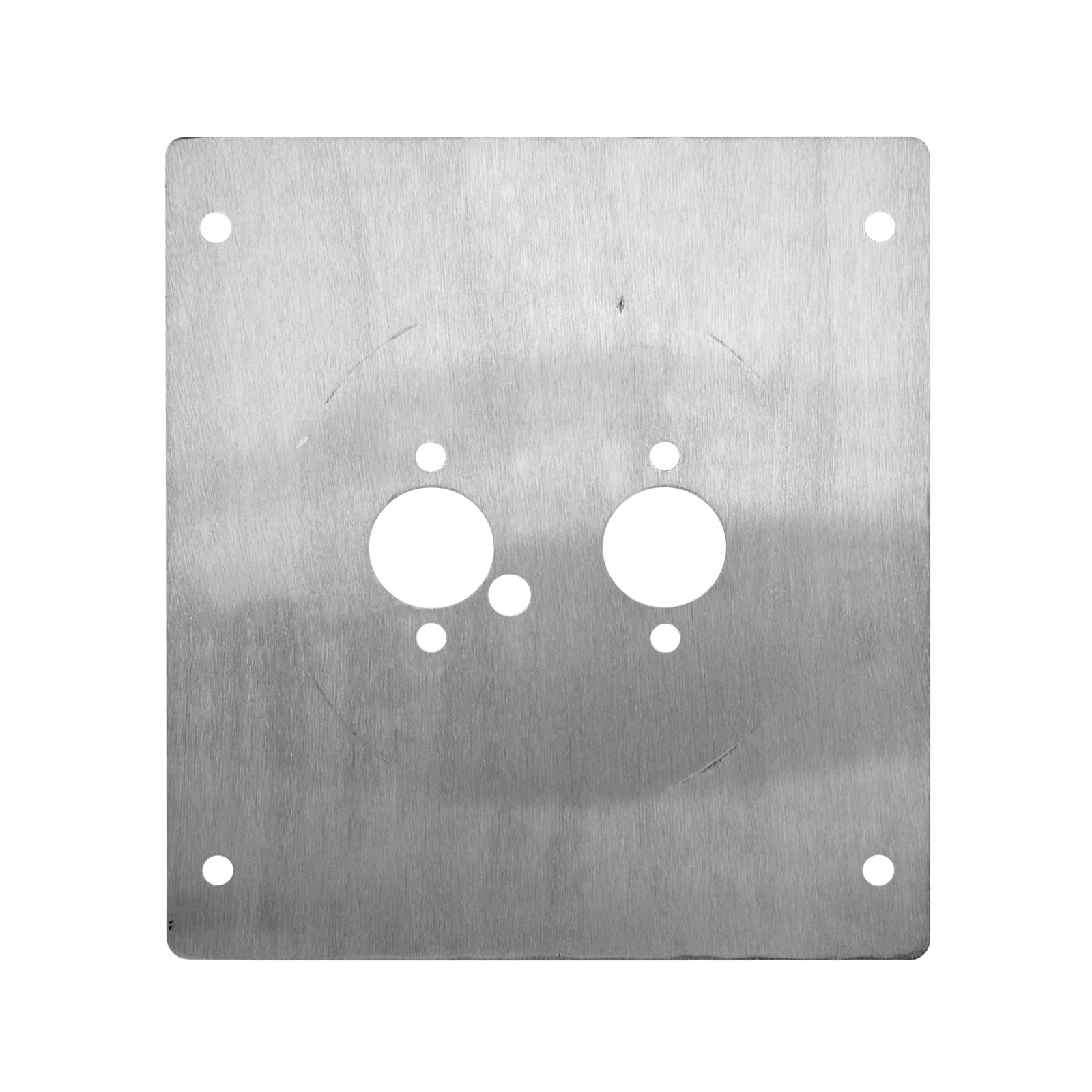 60mm Deep Diesel Heater Mounting Plate - Compatible with Webasto Air Top 2000/2000ST/2000STC & Eberspacher Airtronic D2/D4 - RV Camper Motorhome Floor Base Mount Bracket for Diesel Heater Turret Installation