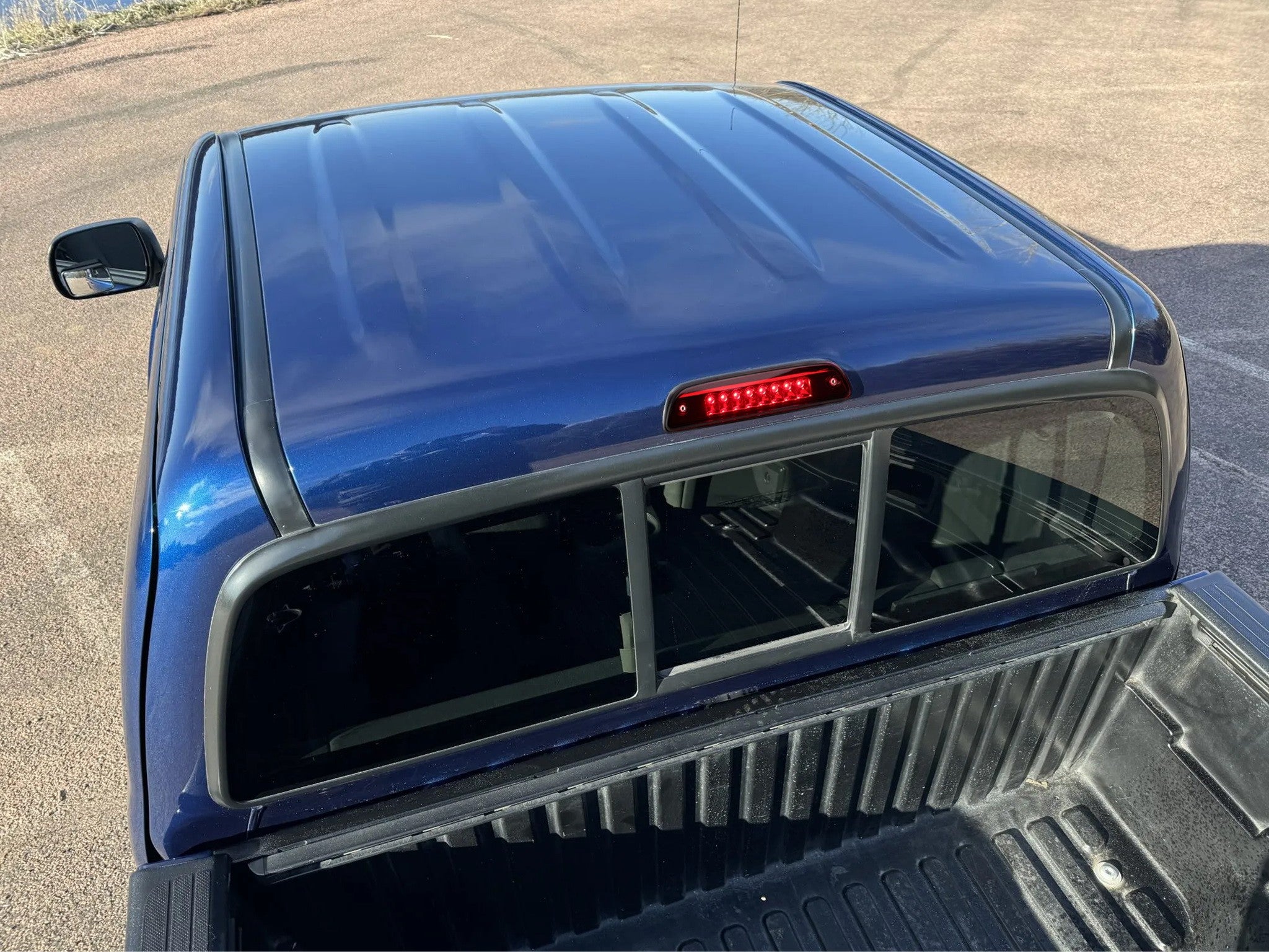 Dark Red Lens Full LED High Mount Third Brake Light for Toyota Tacoma - Durable & Bright Stop Light for Enhanced Safety - Perfect for Off-Roading & Night Driving