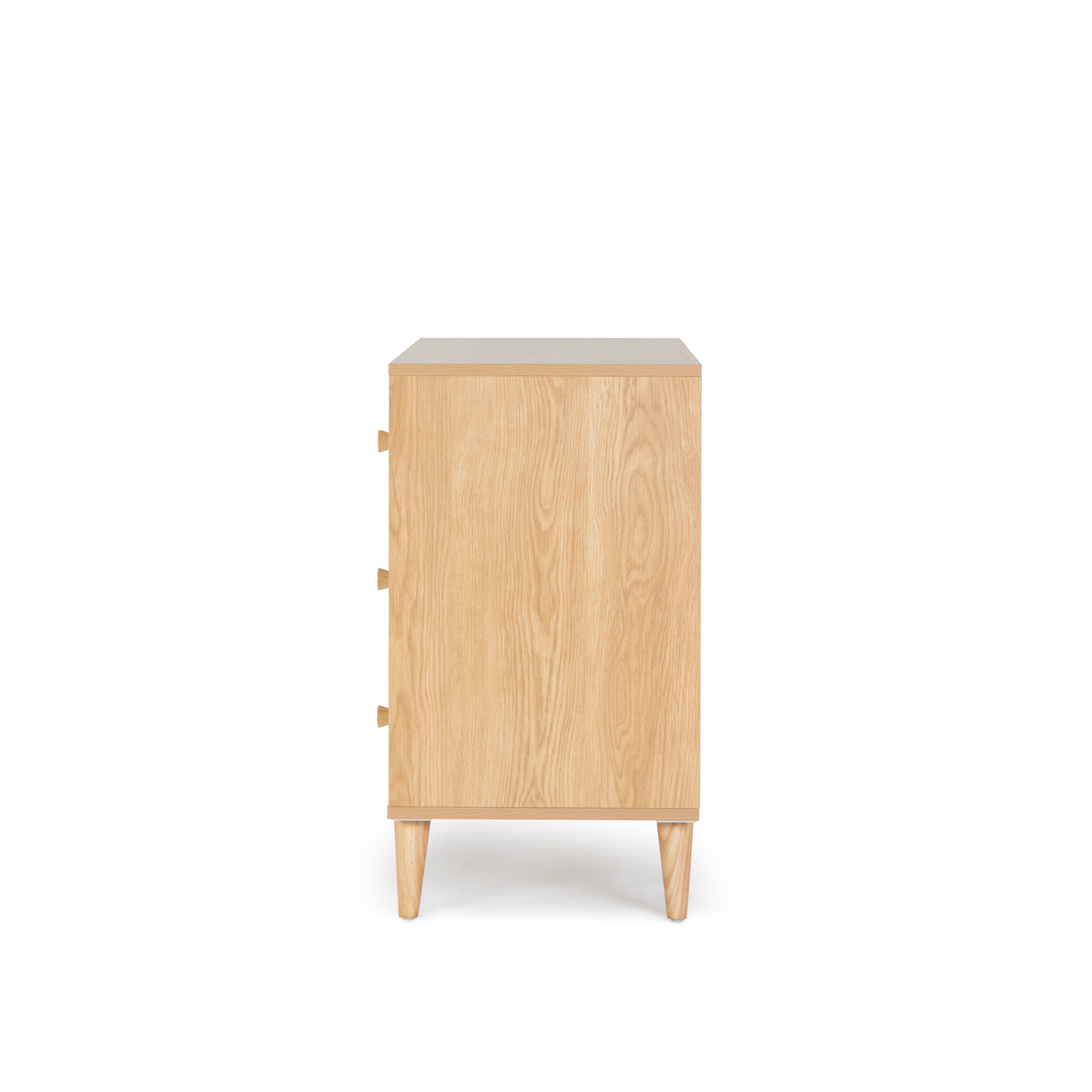 Austin 3 Drawer Dresser - Modern Wooden Chest of Drawers for Bedroom, Nursery & Closet Organization - Compact Storage Solution for Clothes, Toys & Accessories