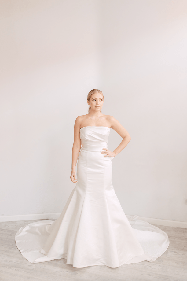 Bliss by Monique Lhuillier BL19201 Wedding Dress - Size 4 for Bridal Gowns, Bridal Shower & Formal Occasions
