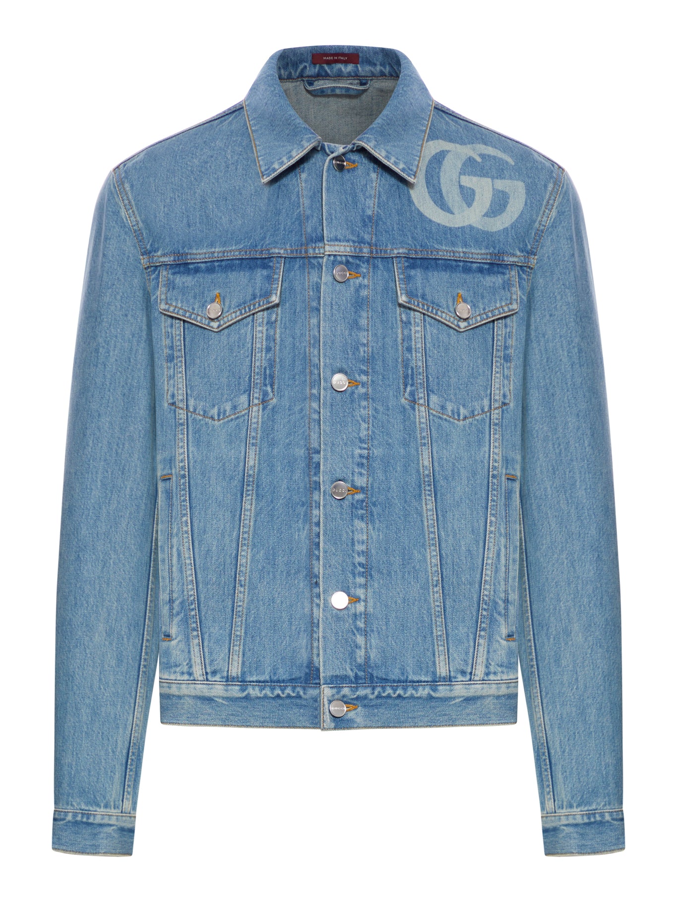 Stylish Women's Denim Jacket with Laser Cut Double G Design - Perfect for Casual Outfits, Streetwear & Everyday Fashion