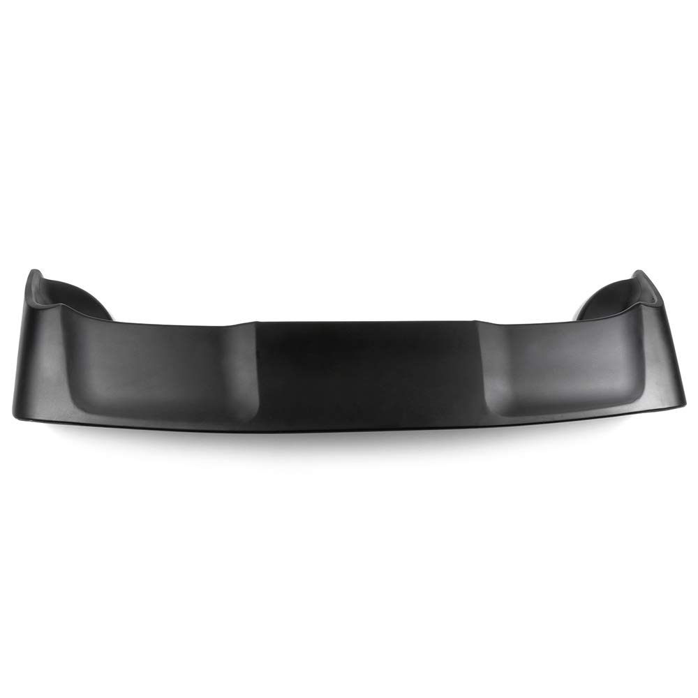 ABS Rear Trunk Lip Spoiler for 2008-2017 Mitsubishi Lancer EVO X - Matte Black Boot Wing Spoiler - Enhances Aerodynamics & Sporty Look for Street Racing & Car Shows