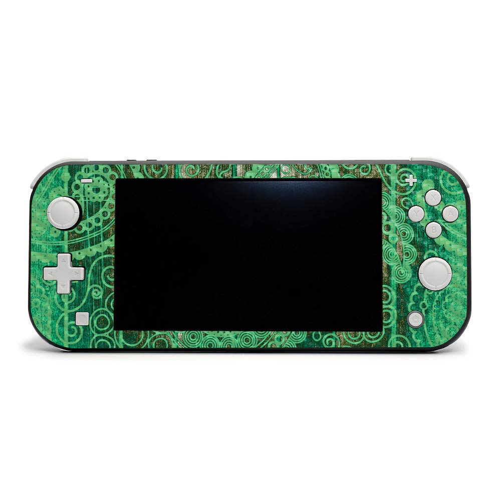 Premium Carbon Fiber Skin for Nintendo Switch Lite - Vintage Paisley Design | Protective & Durable Textured Cover | Easy to Apply, Remove & Change Styles | Made in USA | Perfect for Gaming Protection & Personalized Style Enhancement