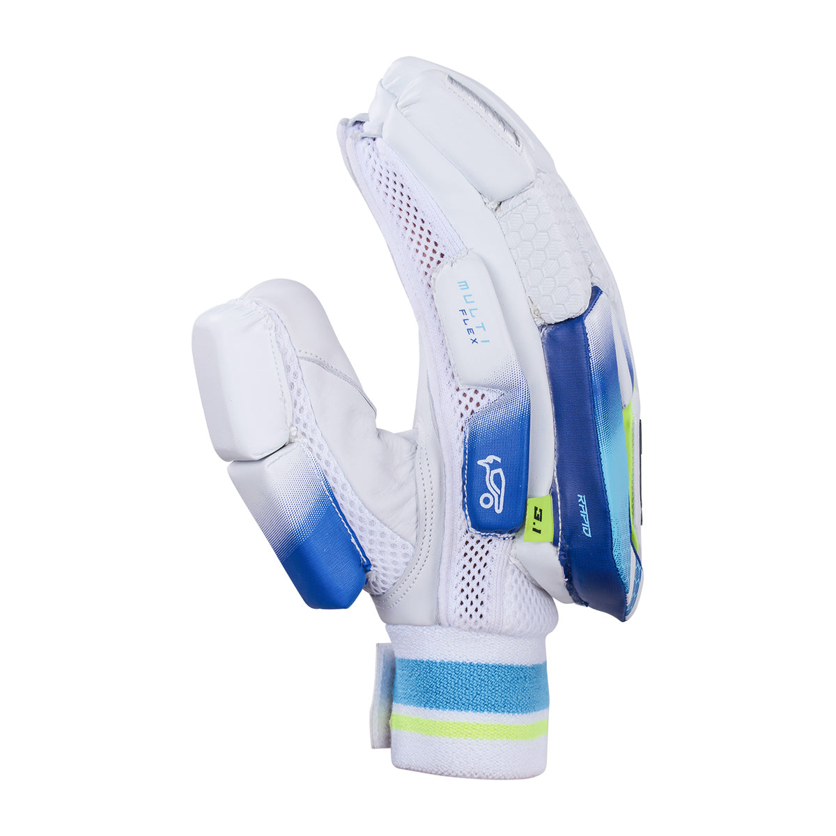 **Kookaburra Rapid 3.1 Cricket Batting Gloves 2024 – Premium Leather Protection for Cricket Players – Perfect for Training & Matches**