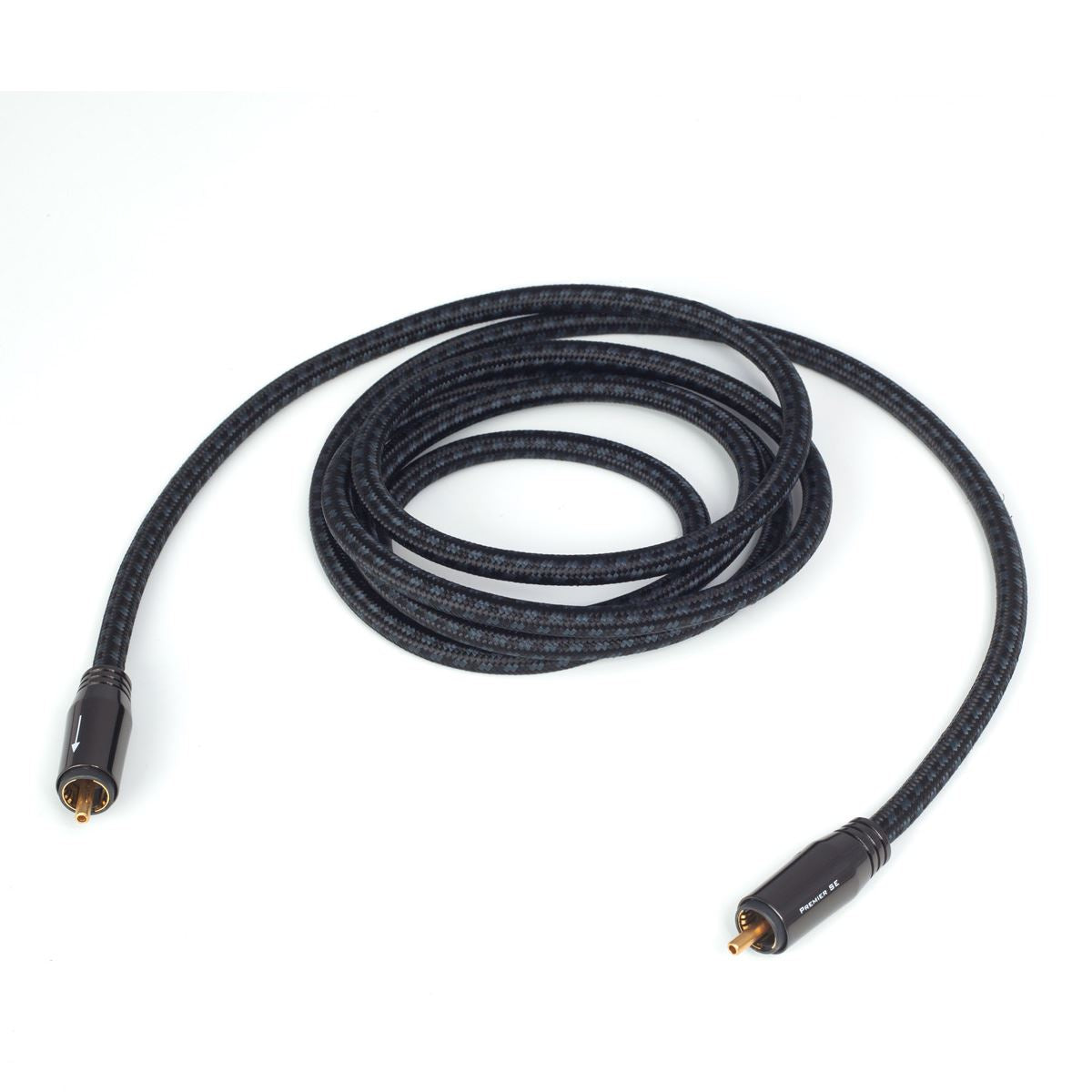 Premium Pangea Audio Premier SE RCA to RCA Interconnect Cable - 1.5 Meter Pair (2 Cables) for Home Theater, Hi-Fi Systems & Audiophile Equipment