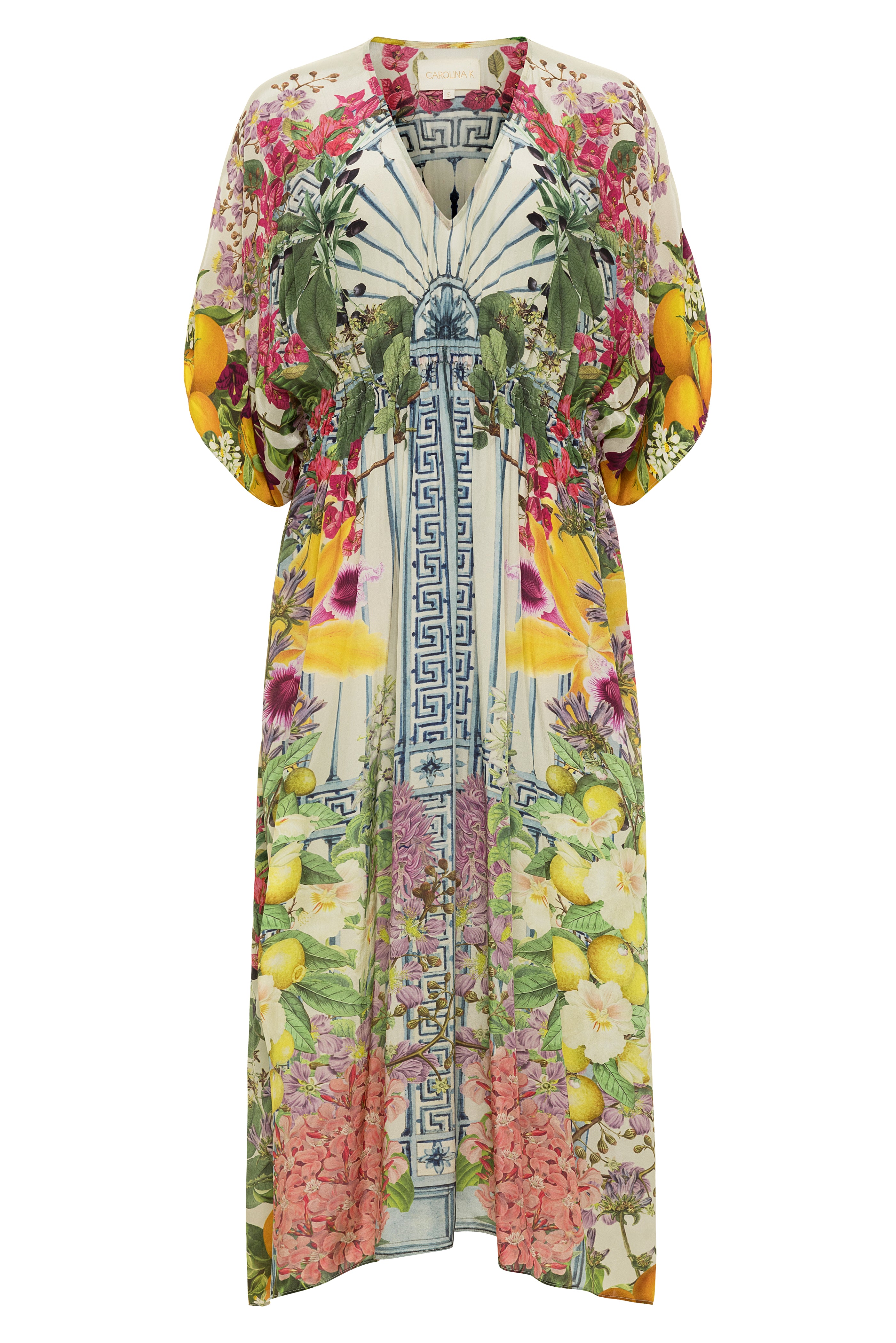 Guida Kaftan Dress for Women - Elegant Boho Maxi Dress with Pockets | Perfect for Beach, Vacation & Summer Outfits