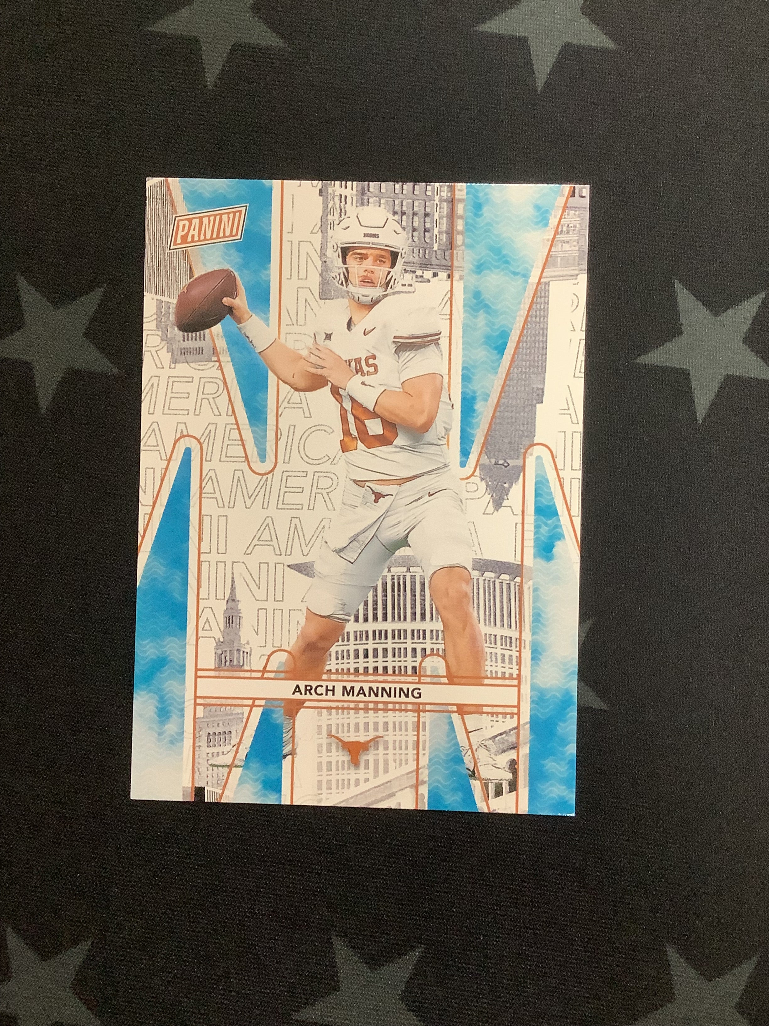 2024 Panini The National Arch Manning Silver Pack RP4 Base Rookie Card - Collectible Football Trading Card for Fans & Investors - Perfect for Memorabilia Displays, Sports Collections & Investment Portfolios