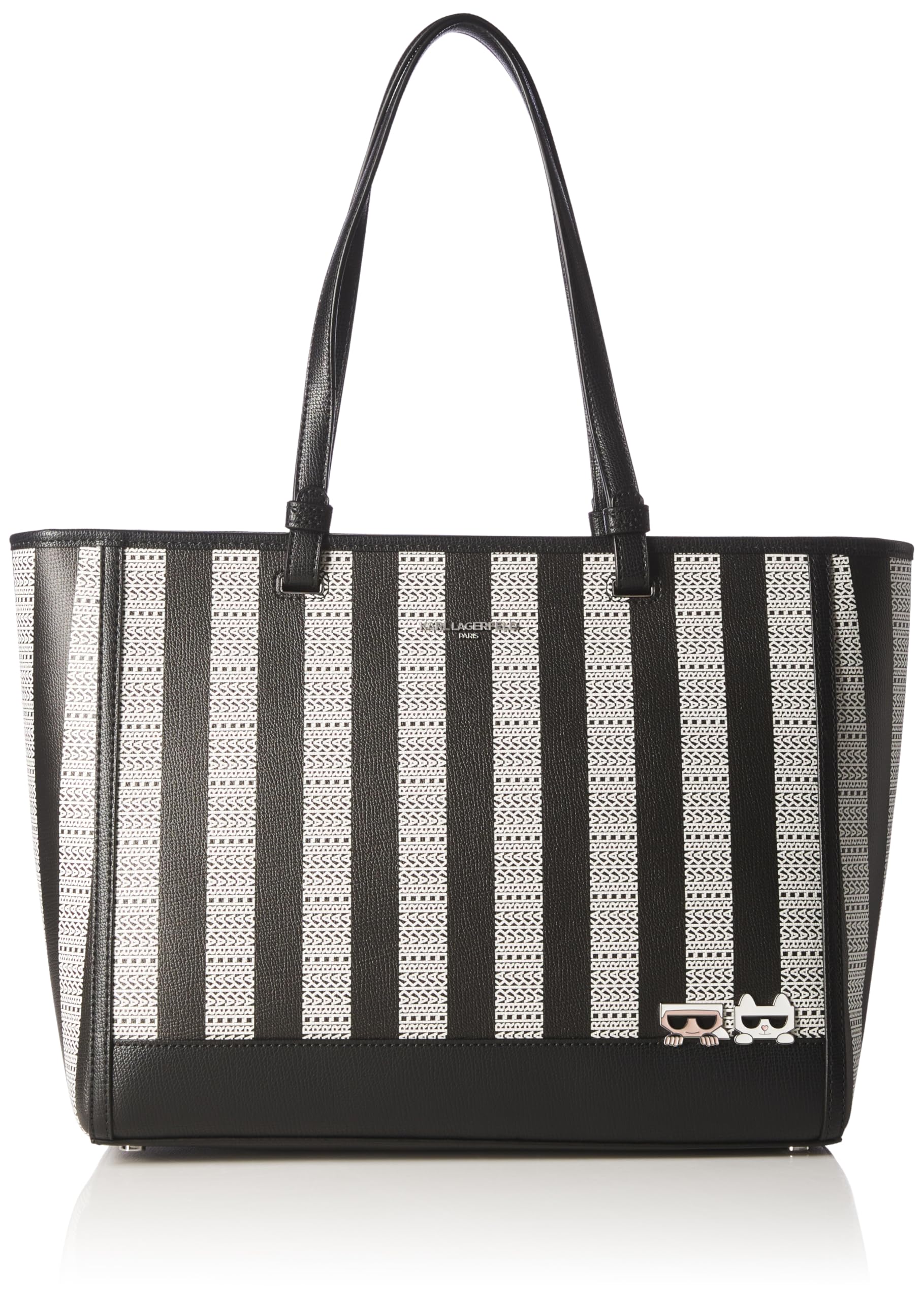 Karl Lagerfeld Paris Maybelle Tote Handbag for Women - Designer Leather Shoulder Bag - Fashionable Work & Travel Purse - Perfect for Office, Shopping & Daily Use