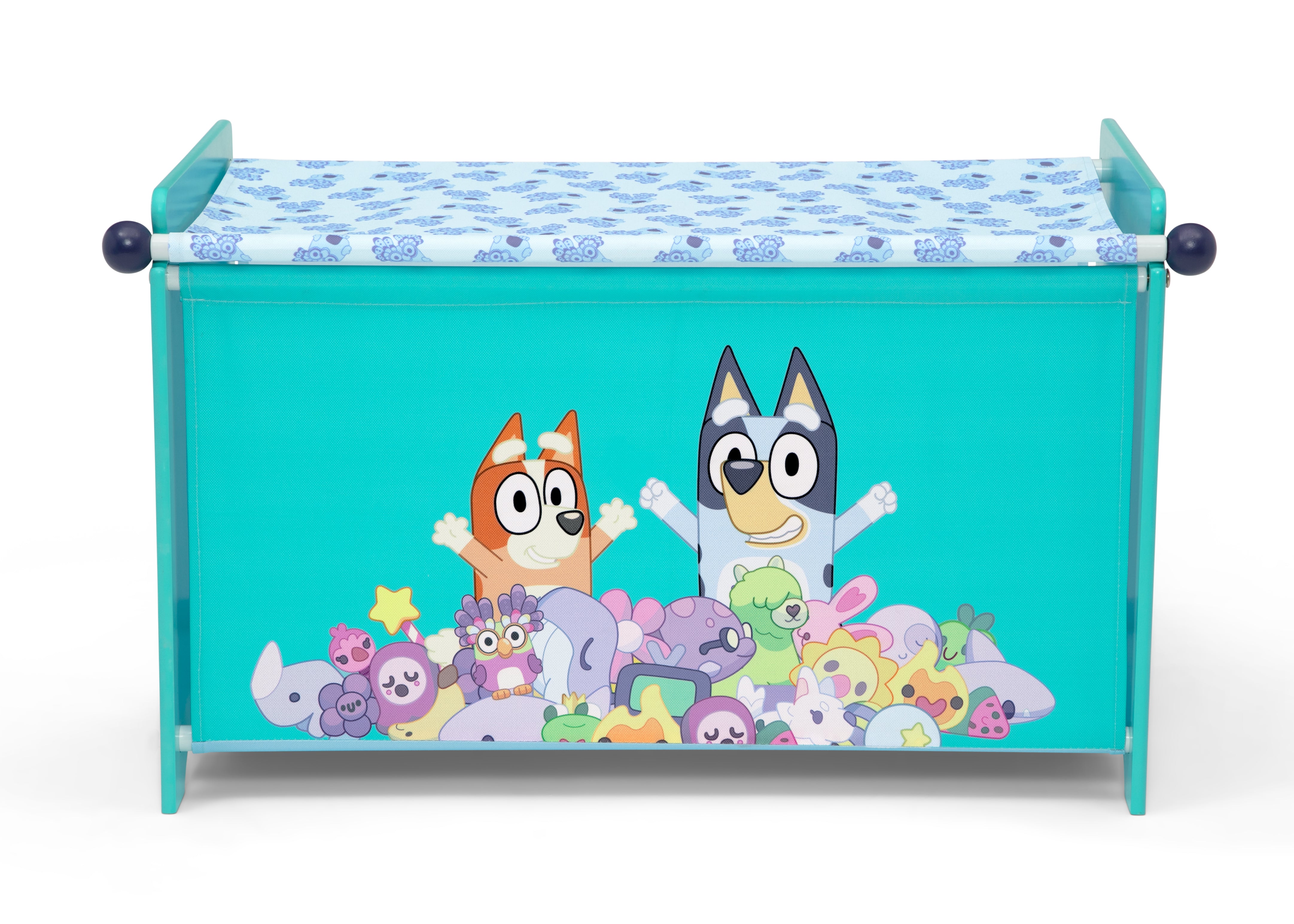Bluey 3-Piece Toddler Playroom Set - Kids Play Tent, Play Mat & Storage Organizer for Fun Indoor Activities & Playroom Decor