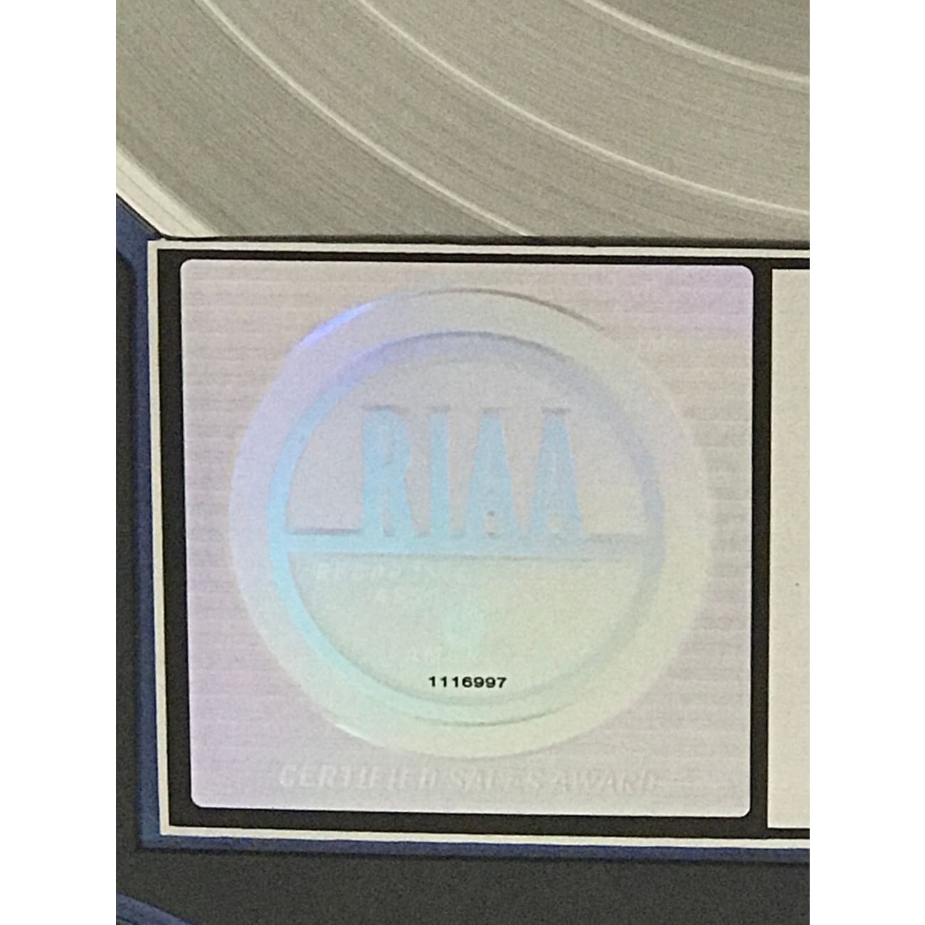 Alice In Chains Dirt 2x Multi-Platinum Album Award - Certified RIAA Recognition for Music Collectors & Fans - Perfect for Display in Home, Office, or Music Studio