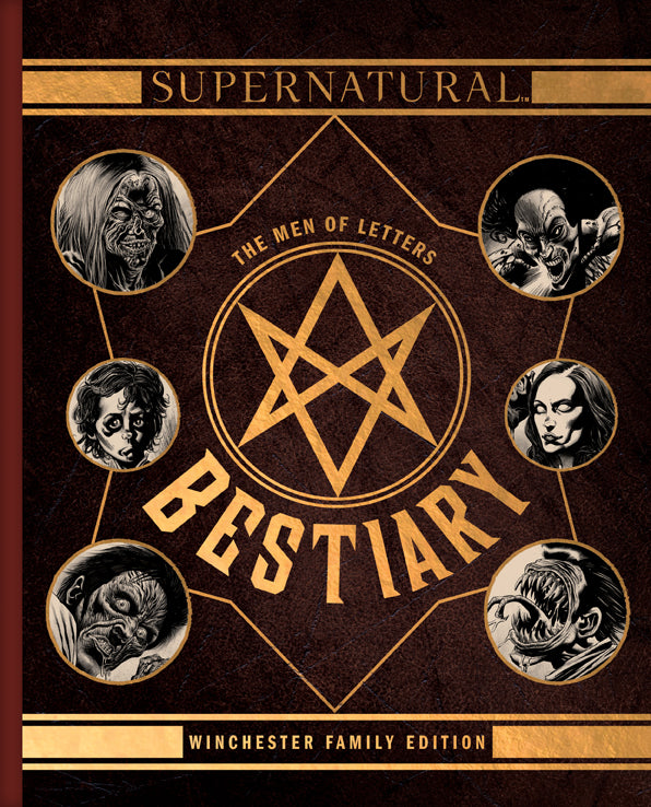 Supernatural: The Men of Letters Bestiary Book - Official Monster Guide for Supernatural TV Show Fans | Perfect for Collectors & Supernatural Enthusiasts