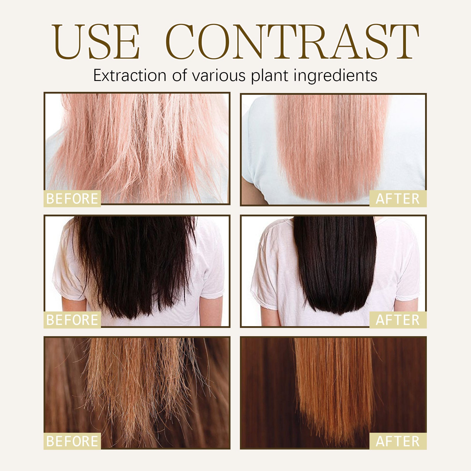 Keratin Hair Repair Spray - Deep Conditioning Treatment for Damaged Hair - Salon-Quality Hair Care for Smooth & Shiny Hair - Perfect for Daily Use & Heat Styling Protection