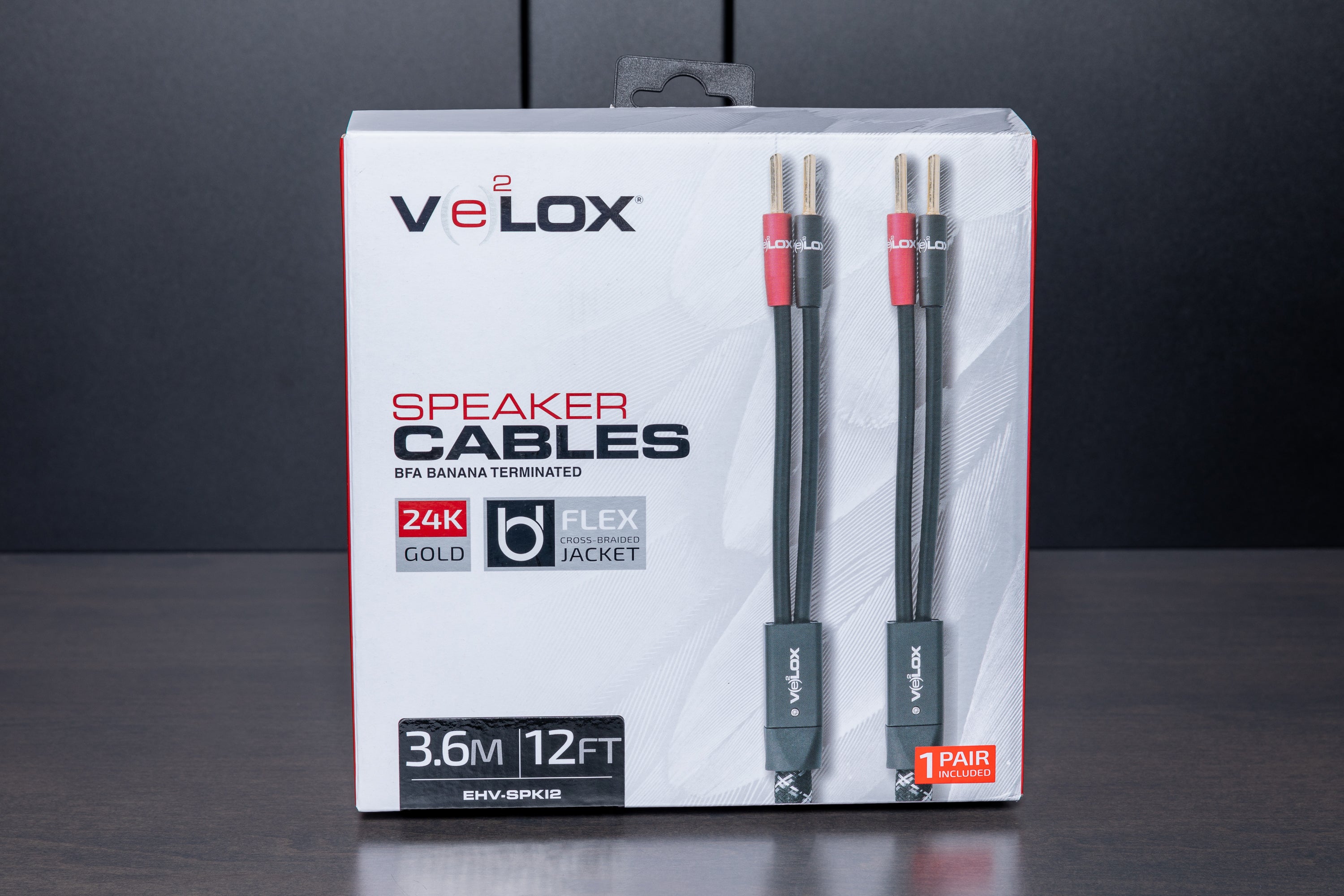 Metra Premium 12 Gauge BFA Terminated Speaker Cables - HiFi Ready Audio Cables for Home Theater & Stereo Systems
