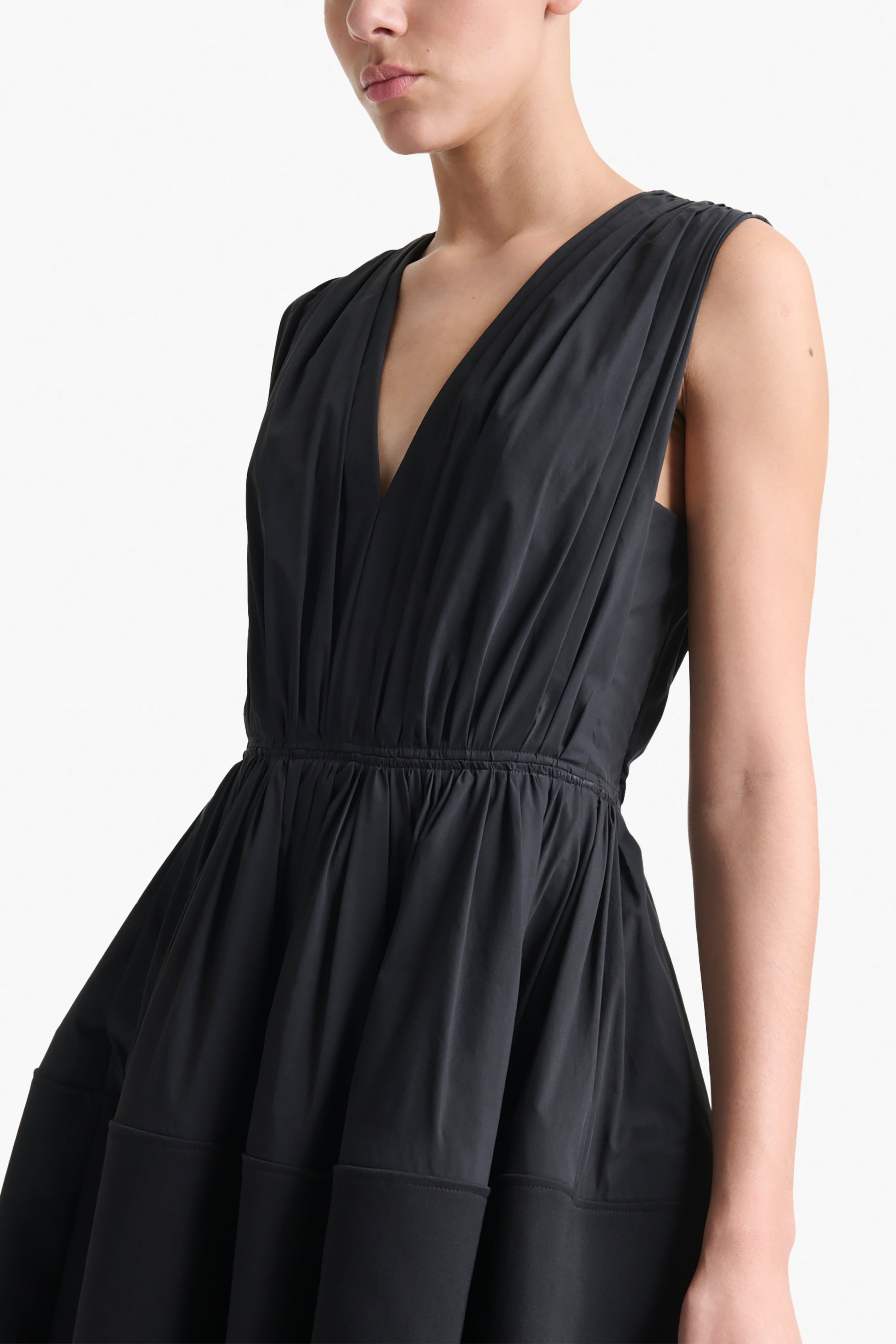 Elegant Black Mika Dress for Women - Stylish Party & Evening Wear - Perfect for Weddings, Dates & Special Occasions