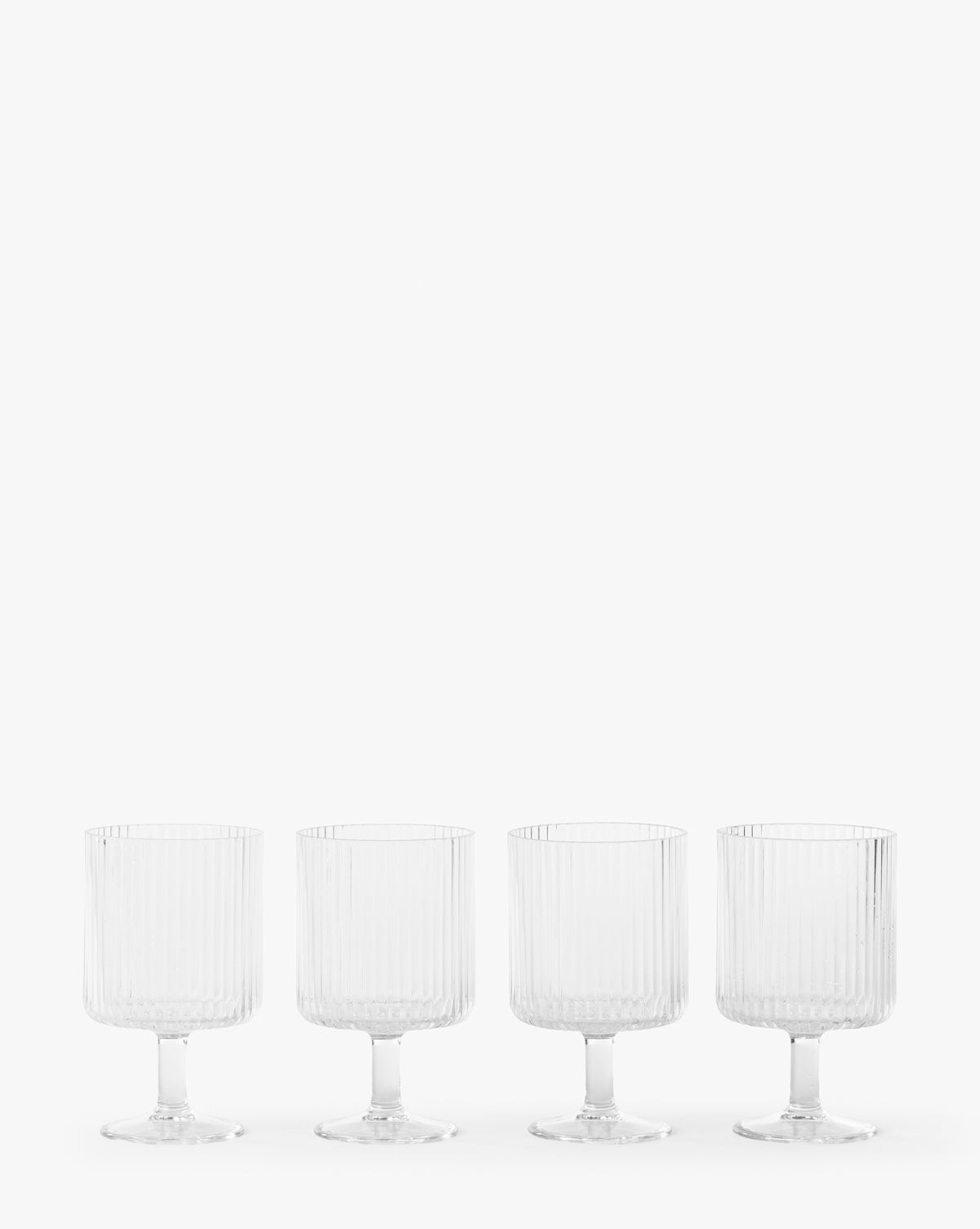 Sanibel Acrylic Goblets Set of 4 - Shatterproof Crystal Clear Wine Glasses for Parties, Weddings & Outdoor Dining - Elegant Stemware for Champagne, Cocktails & Beverages