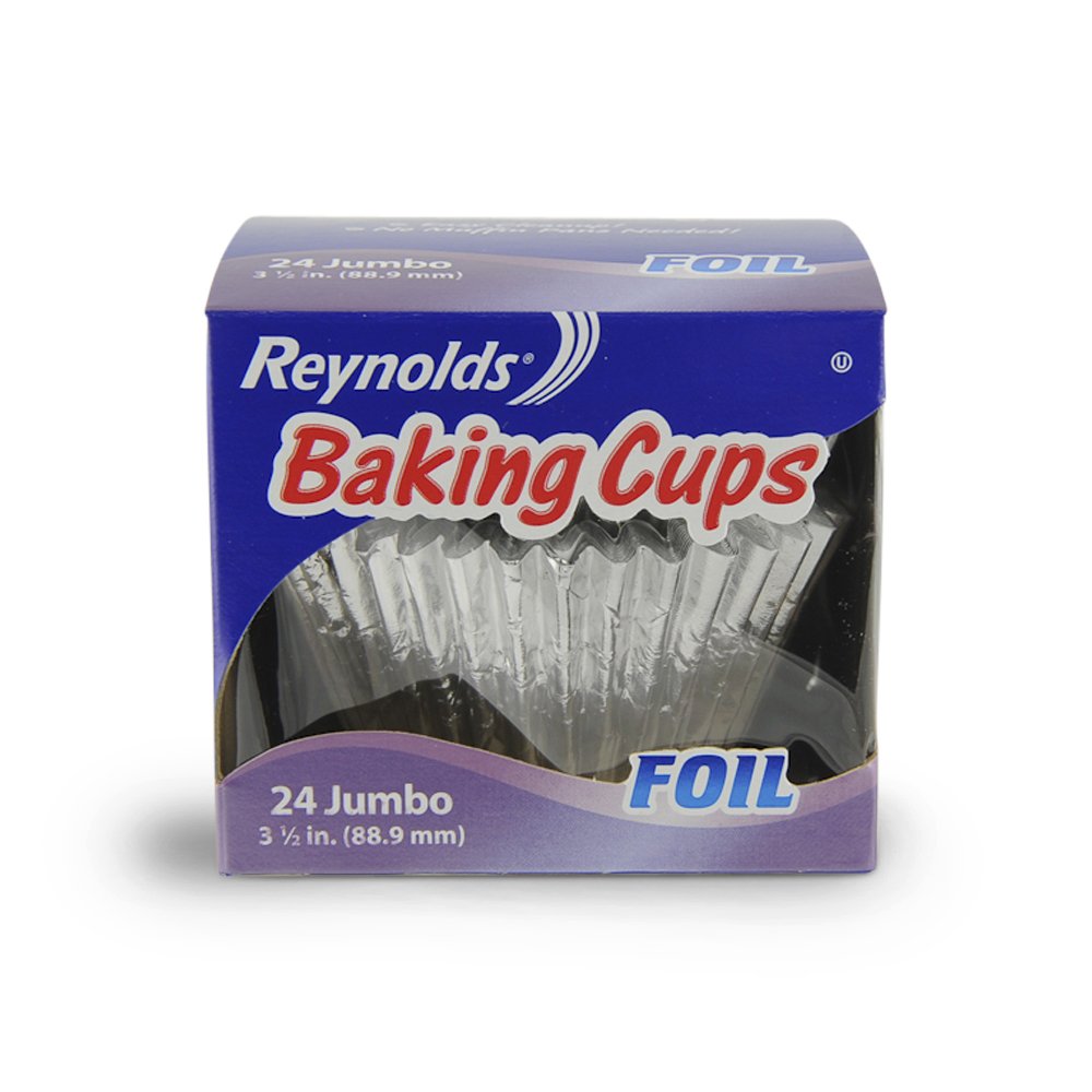 Extra Large Reynolds Baking Cups 3.5 Inches - 24 Count | Premium Muffin & Cupcake Liners for Baking, Party Decorations & Holiday Treats