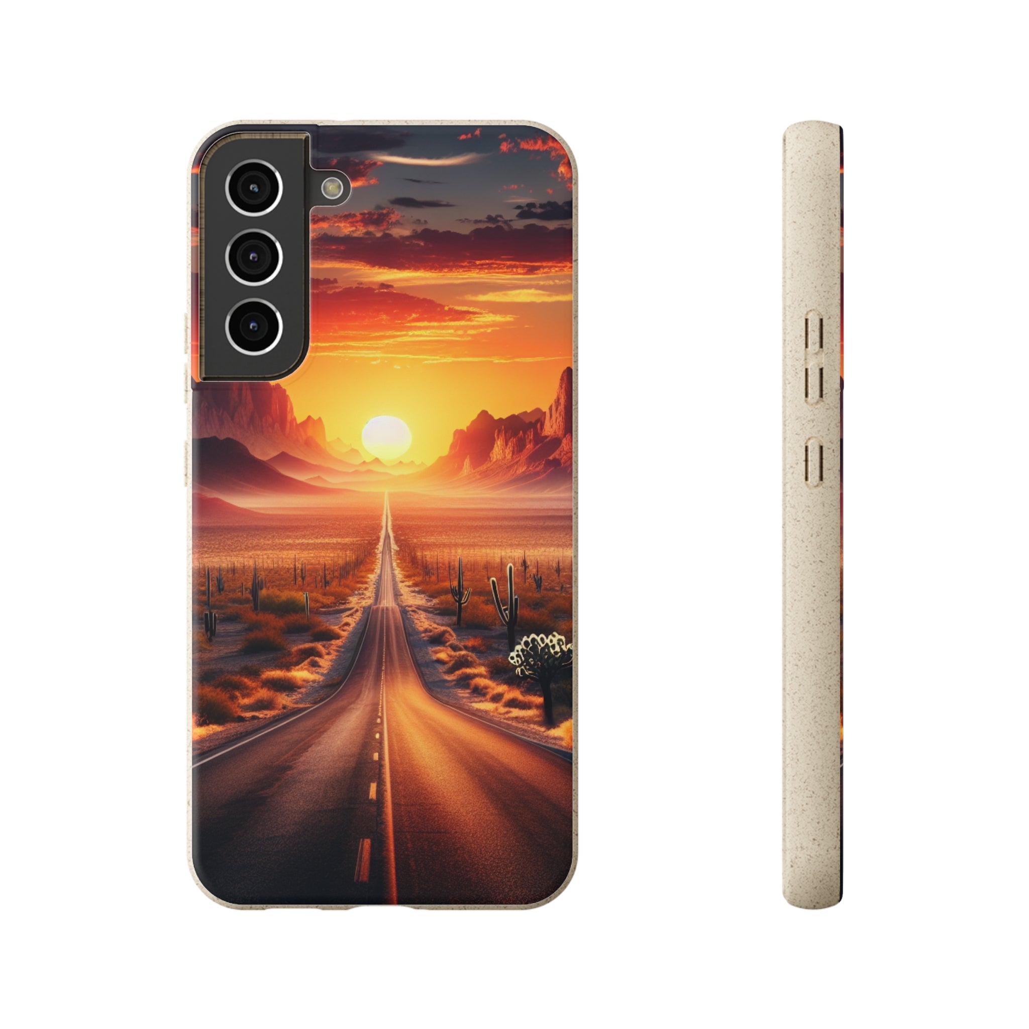 Eco-Friendly Biodegradable Phone Case for Samsung & iPhone - Sustainable Compostable Protective Cover | Perfect for Outdoor Adventures & Daily Use
