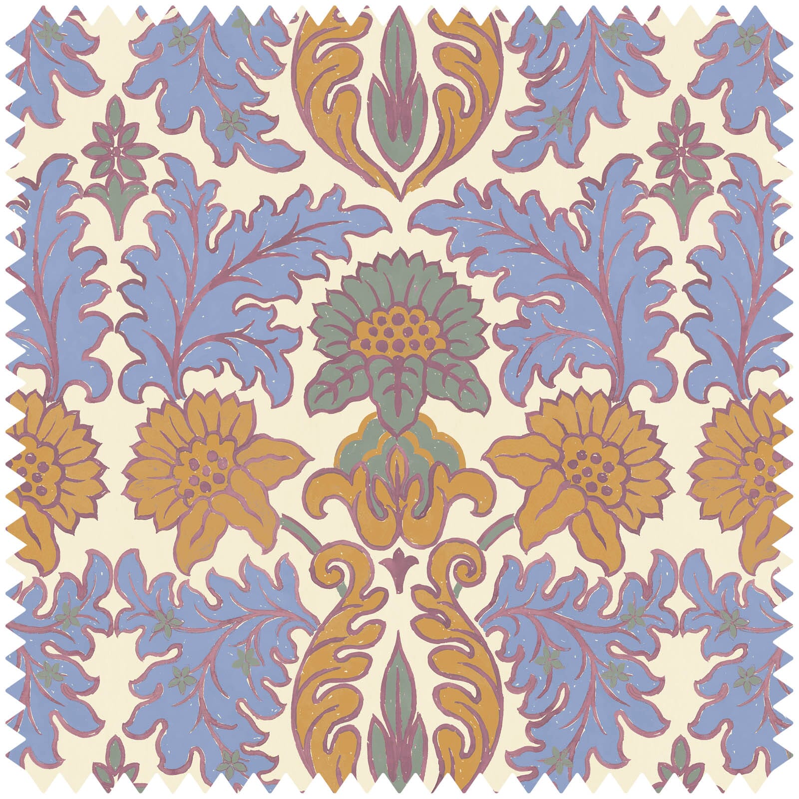EMANIA Cotton Linen Azurite Sample - Soft & Breathable Fabric Swatch for DIY Crafts, Home Decor & Fashion Design Projects
