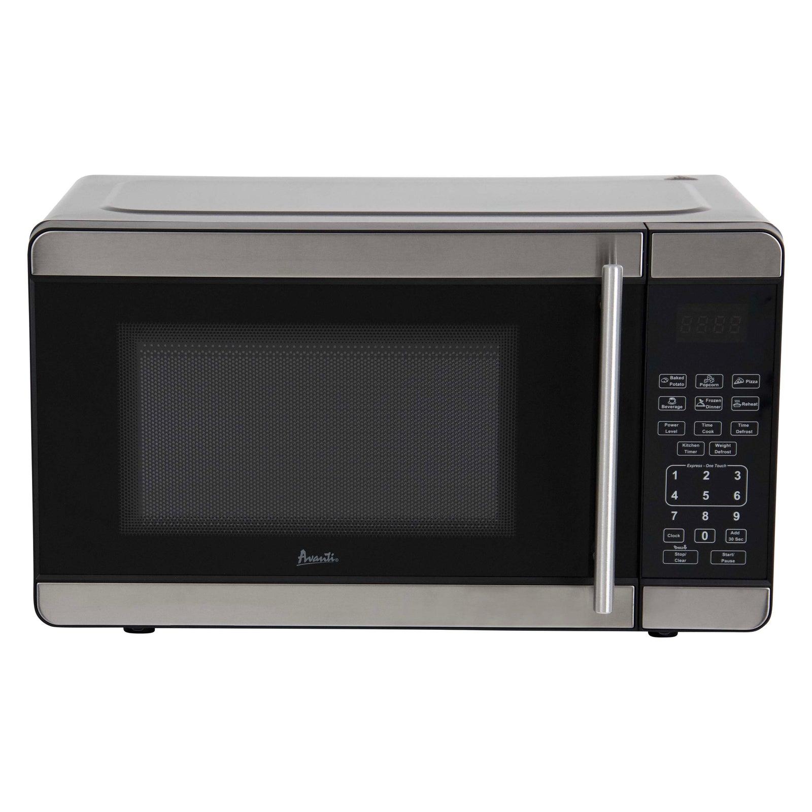 Avanti MT7V3S 0.7 Cu. Ft. Compact Countertop Microwave Oven - Perfect for Small Kitchens, Dorms & Office Spaces
