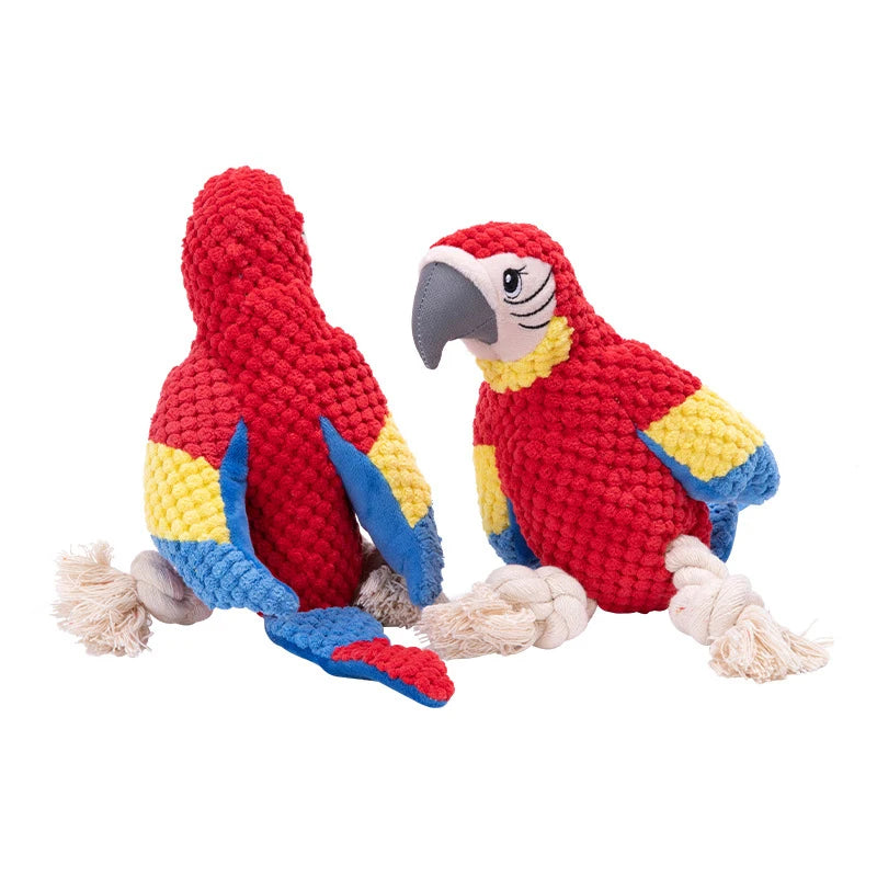 Interactive Talking Parrot Toy with Realistic Sounds - Fun & Engaging Pet Bird Toy for Playtime & Training - Perfect for Cockatiels, Parakeets & Conures