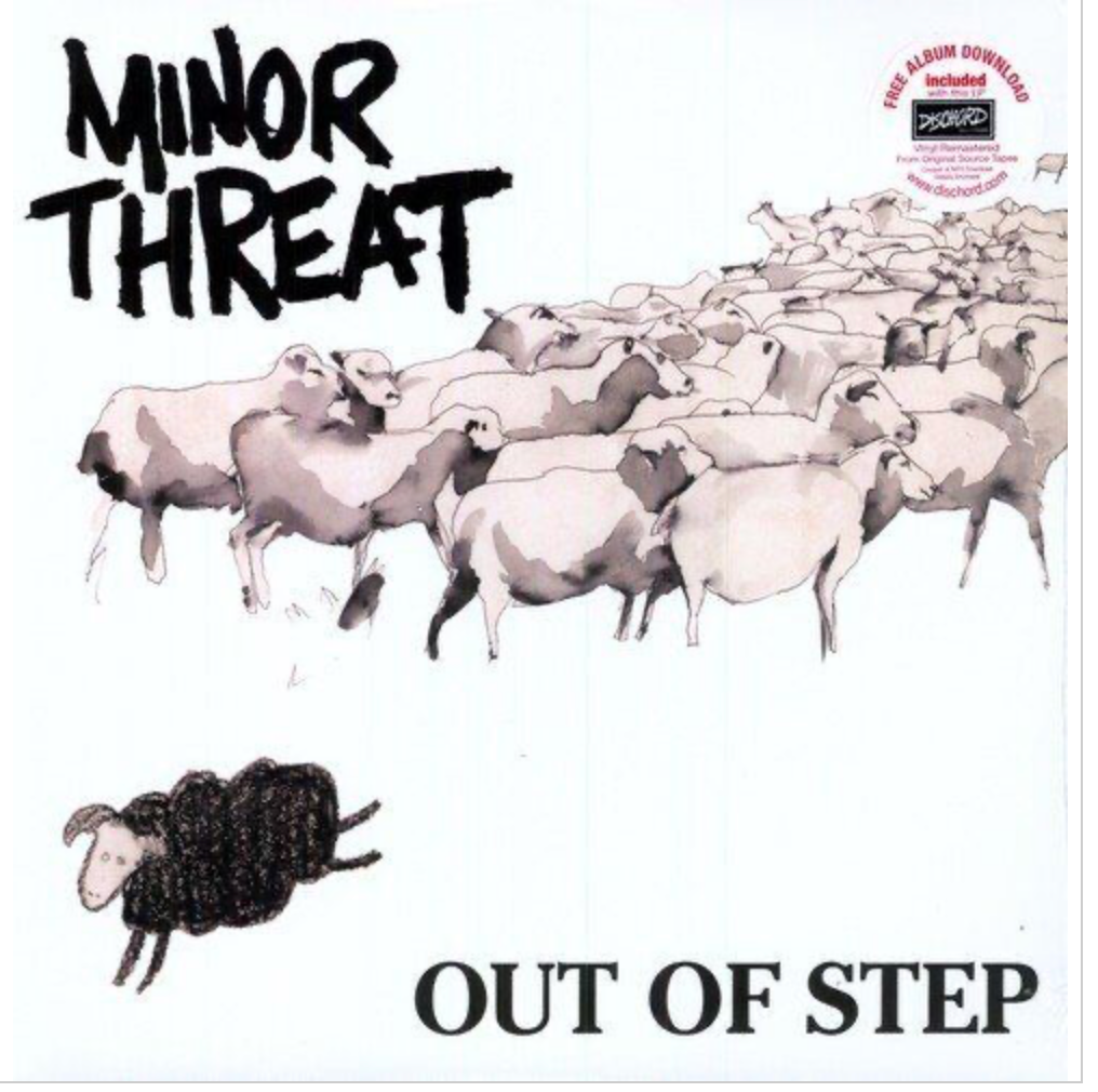 Minor Threat Out Of Step Vinyl LP | Punk Rock Album | Collectible Music Record for Fans & Enthusiasts | Perfect for Home Listening & Music Collections