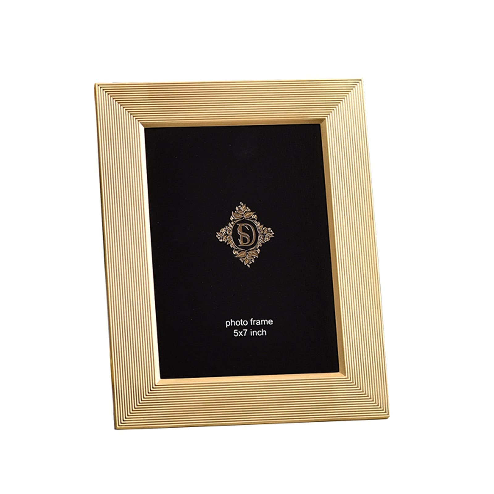 ZCYXQR 4x6 & 5x7 Picture Frames Set - Elegant Copper Photo Frames with HD Glass for Tabletop Display - Perfect for Home Decor, Office, Wedding Photos & Family Memories