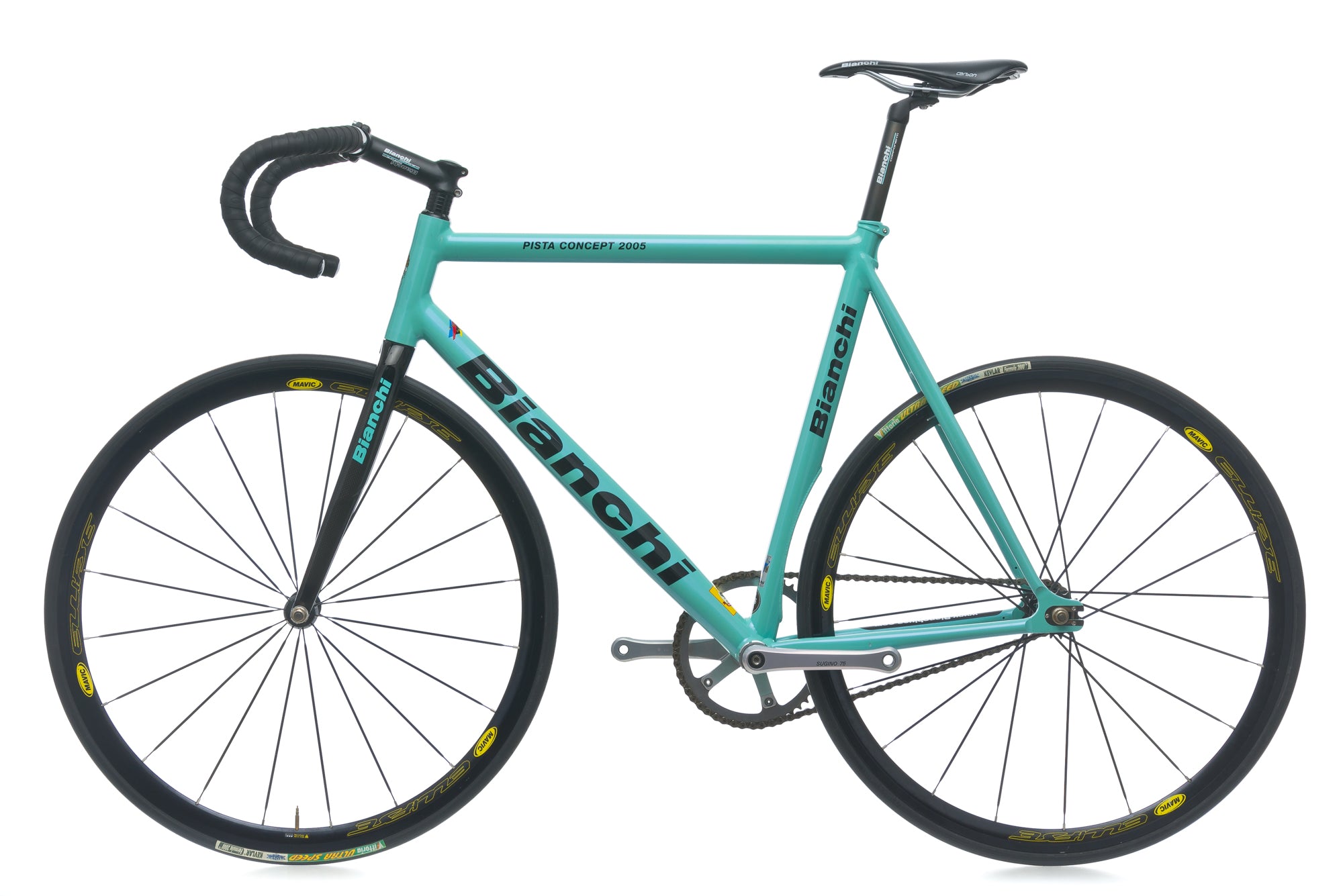 Bianchi Pista Concept 59cm Single Speed Fixed Gear Bike - Urban Commuter & Track Racing Bicycle for Men & Women - Perfect for City Riding, Fitness & Velodrome Training