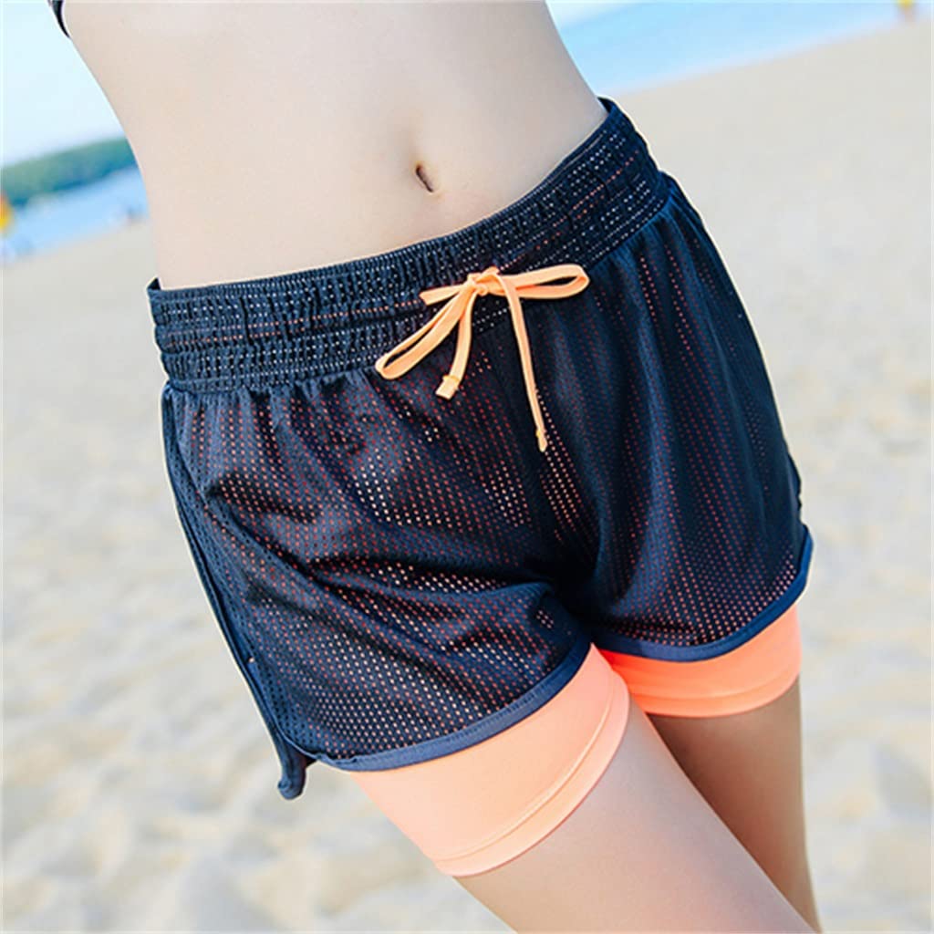 Women's Loose Fit Running Shorts - Breathable Gym Workout Shorts for Yoga, Jogging & Fitness | Color A, Size M | Perfect for Home Workouts & Outdoor Sports