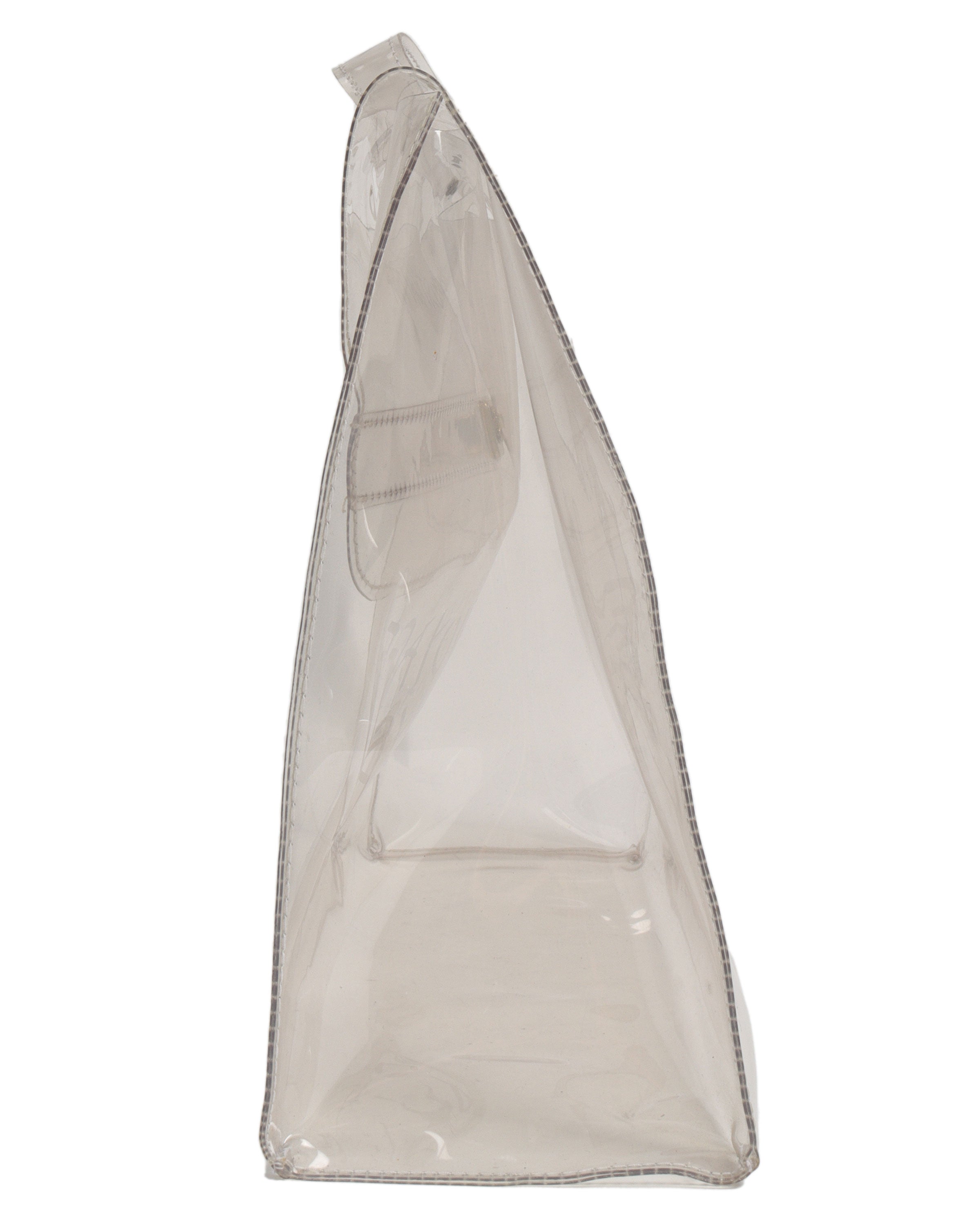 1997 Clear Promotional Kelly Bag - Stylish Transparent Handbag for Women, Fashionable Shoulder Bag for Parties, Events & Everyday Use
