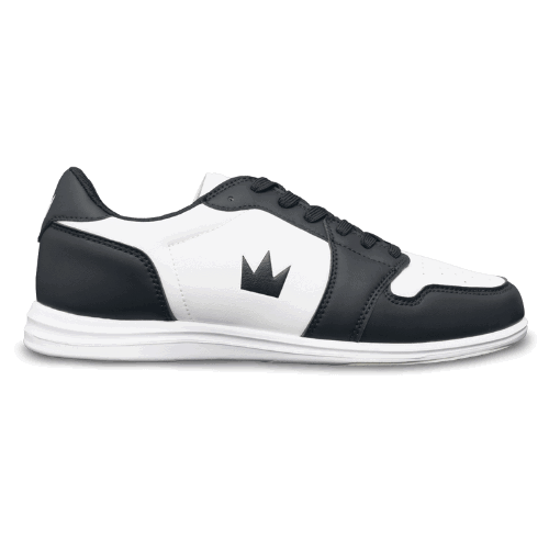 Brunswick Lady Fanatic Black & White Bowling Shoes for Women - Lightweight & Comfortable for League Play & Practice
